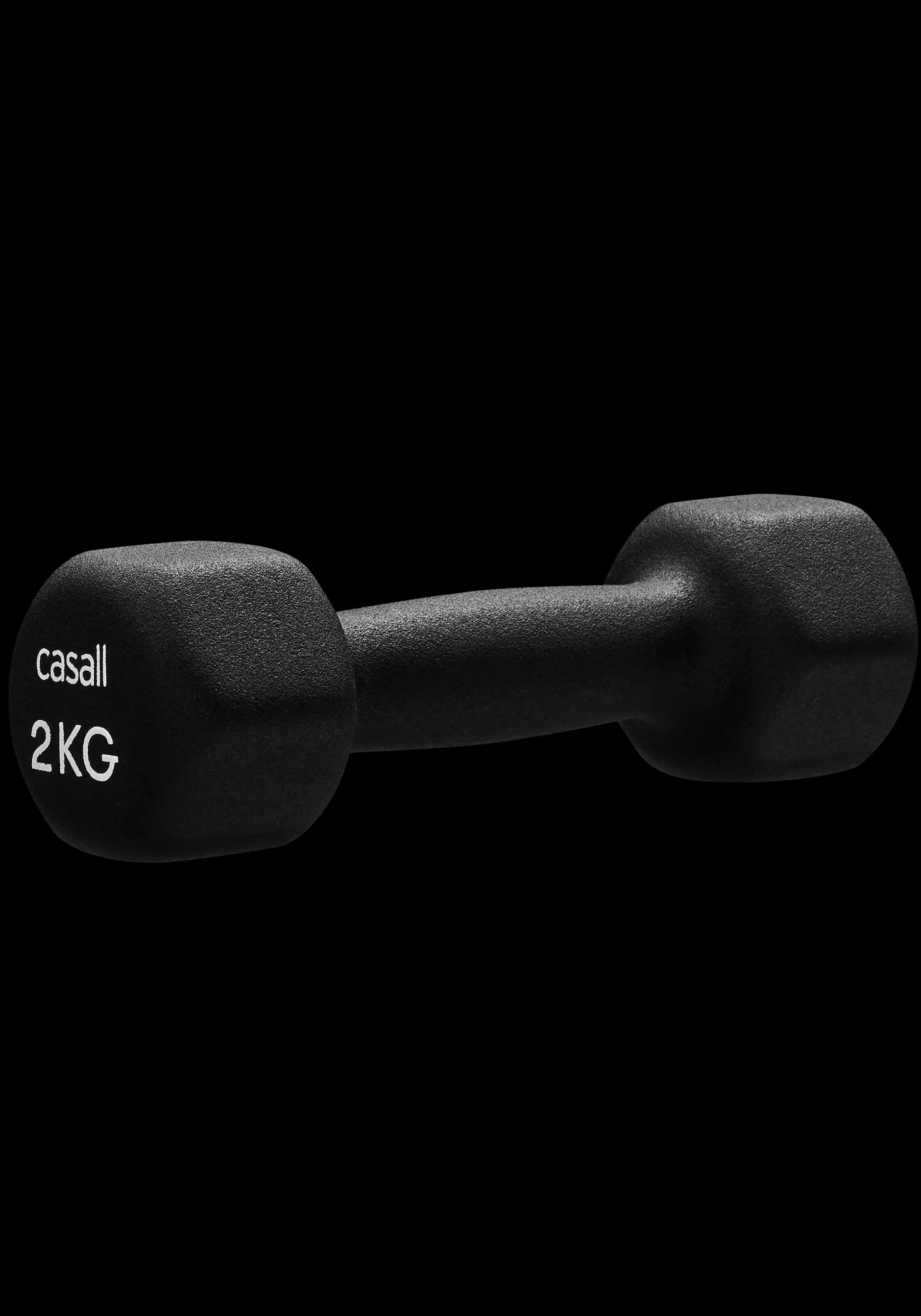Discount Casall Classic Dumbbell 2kg - Black/white