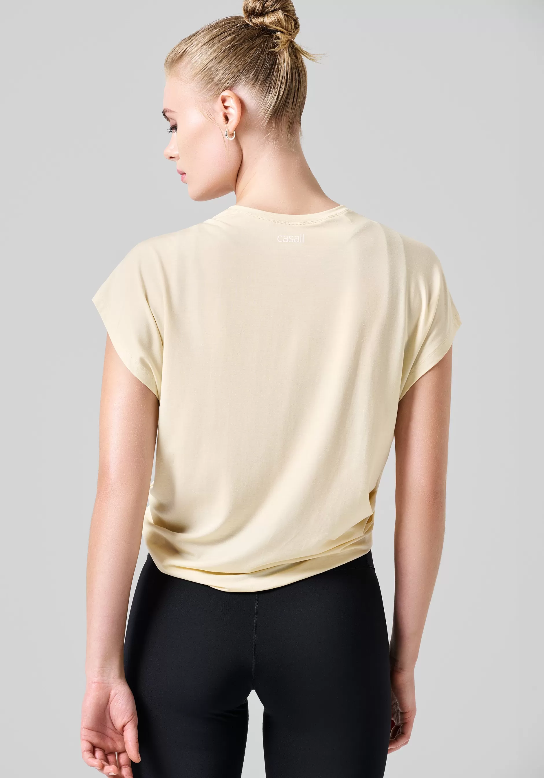 Flash Sale Casall Delight Gathering Tee - Milky Vanilla