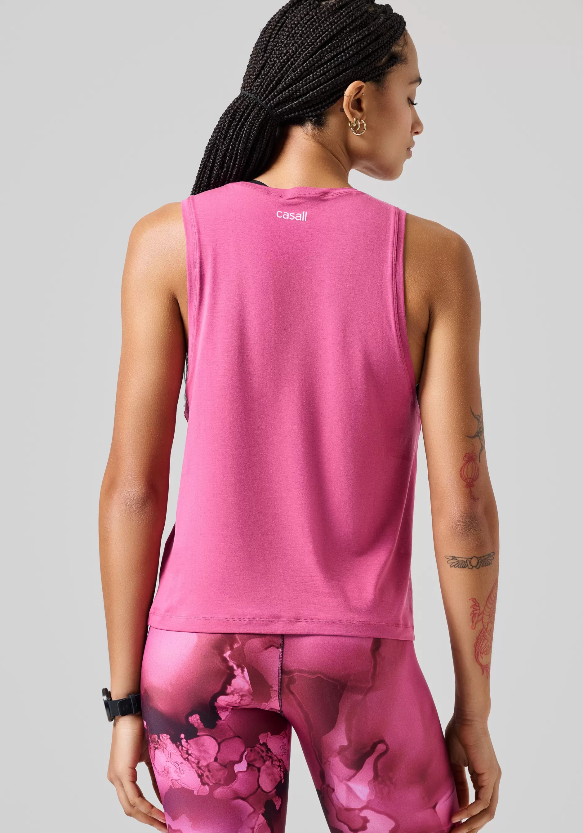 Flash Sale Casall Delight Studio Tank - French Rose