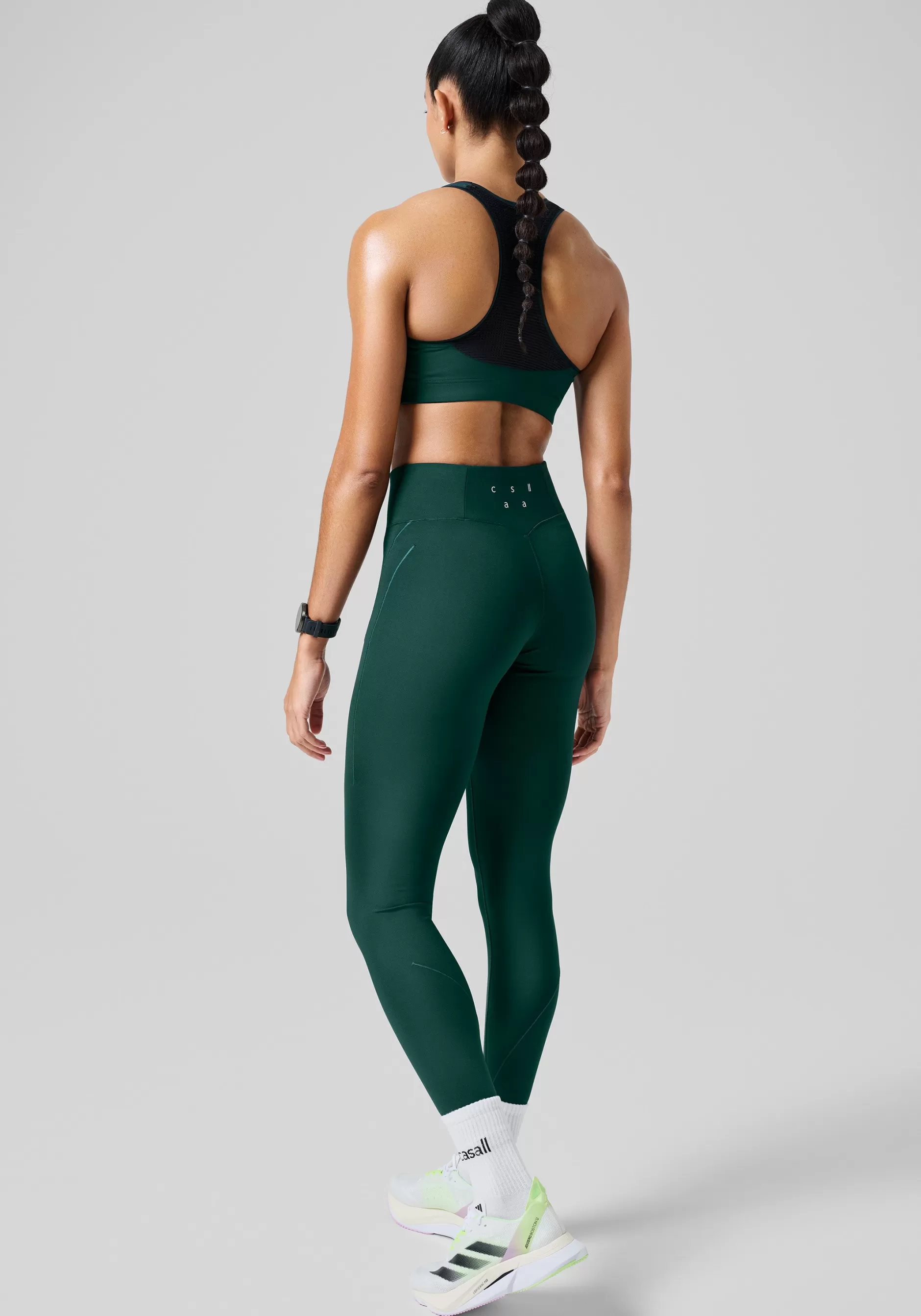 Online Casall Dynamic High Waist Tights - Dark Pine