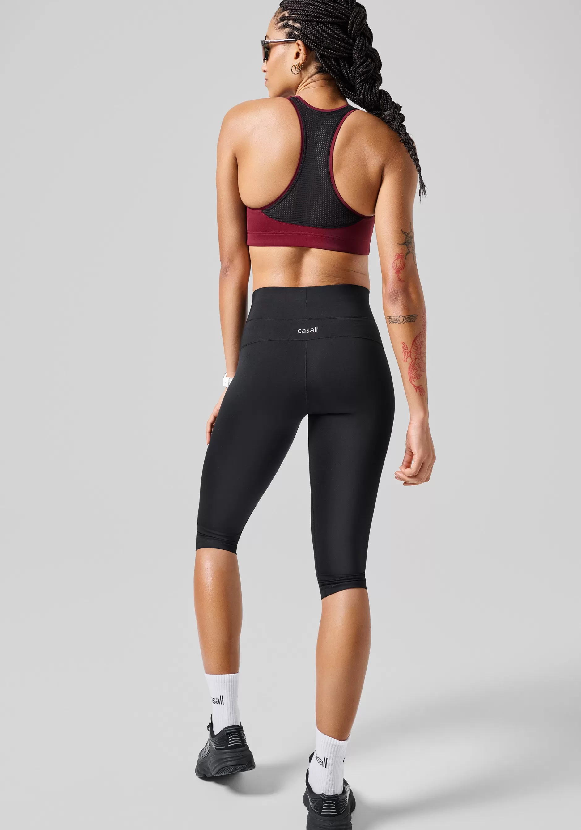 Cheap Casall Essential 3/4 Tights - Black