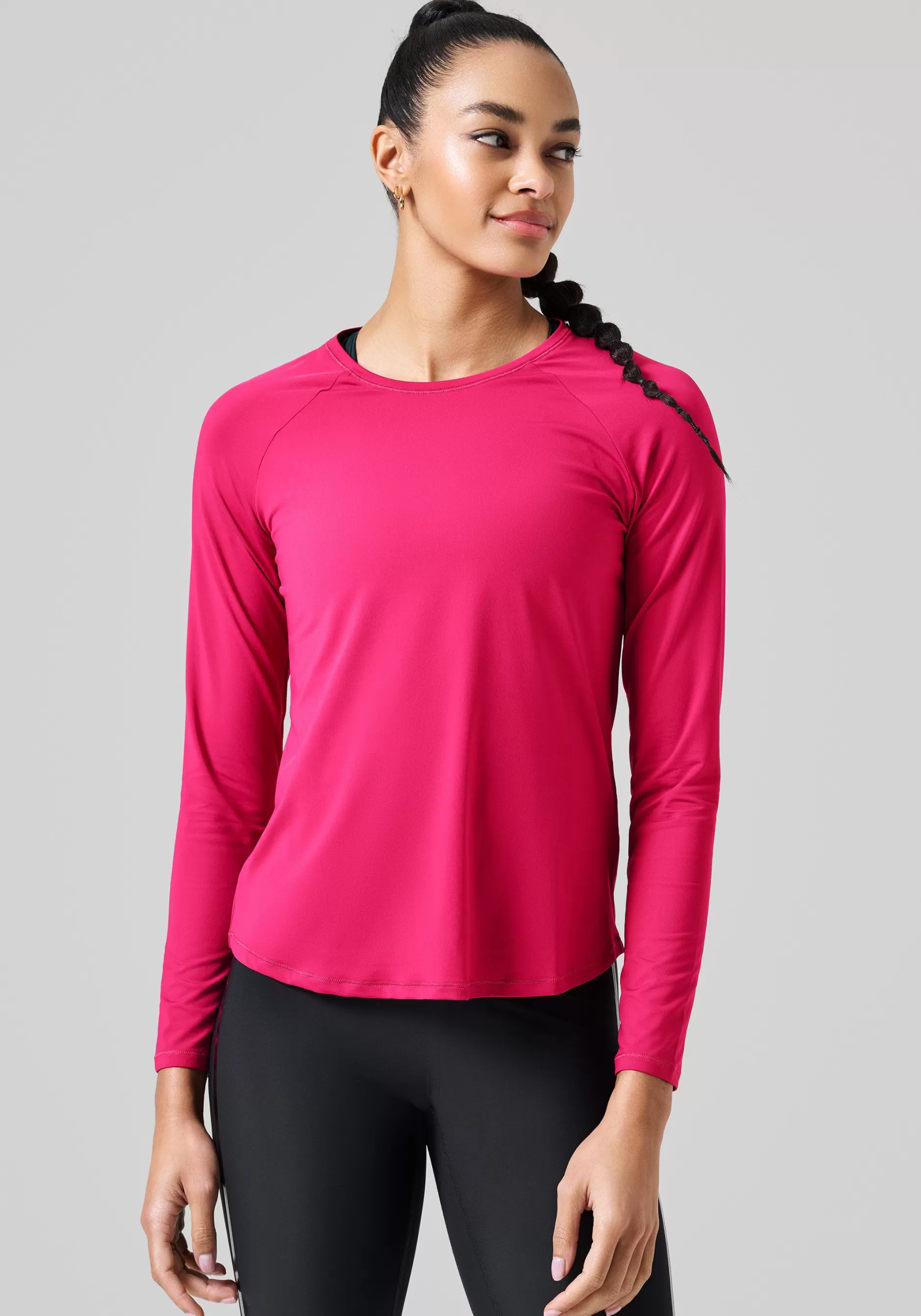 Outlet Casall Essential Long Sleeve - Punch Pink