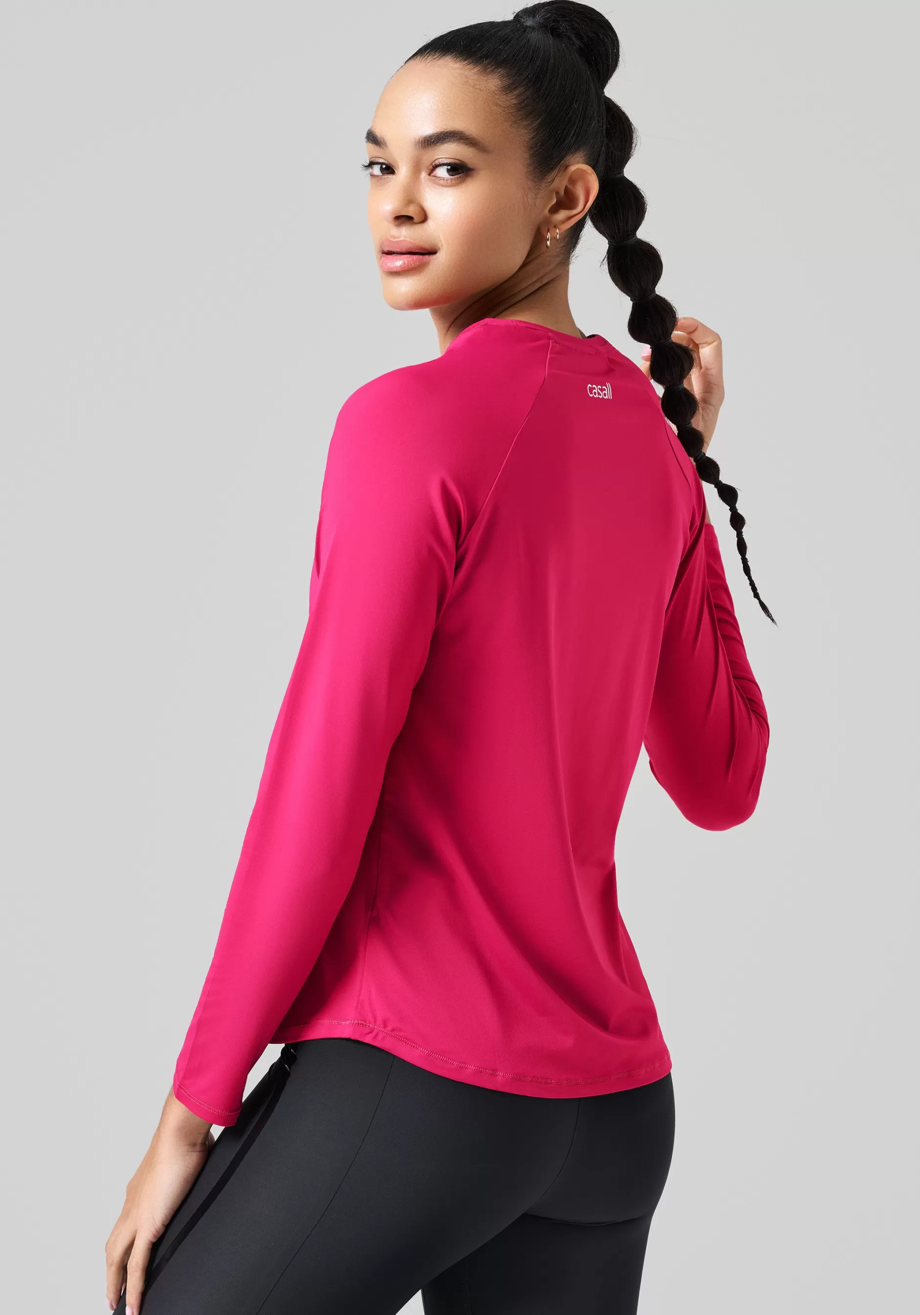 Outlet Casall Essential Long Sleeve - Punch Pink