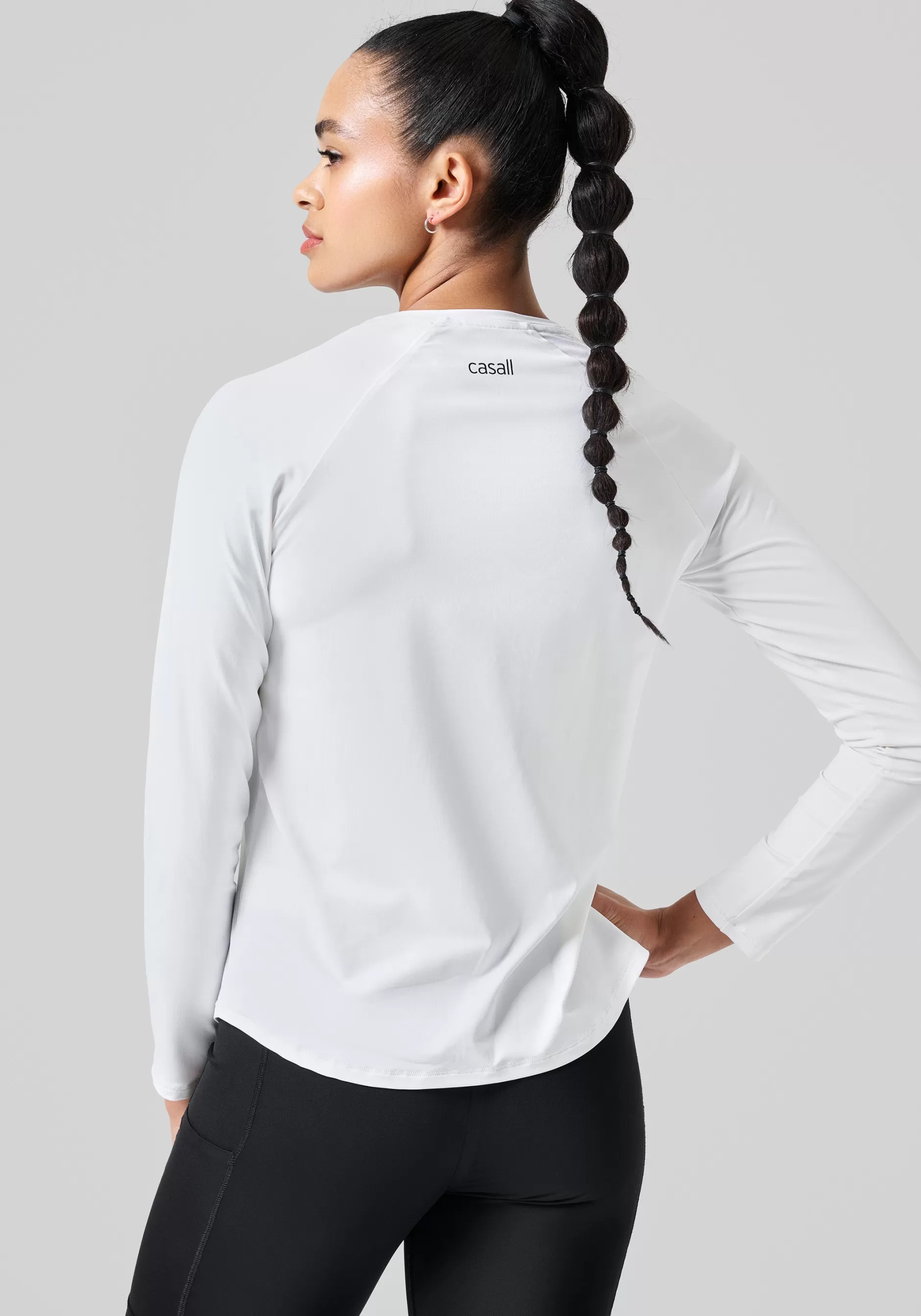 Clearance Casall Essential Long Sleeve - White