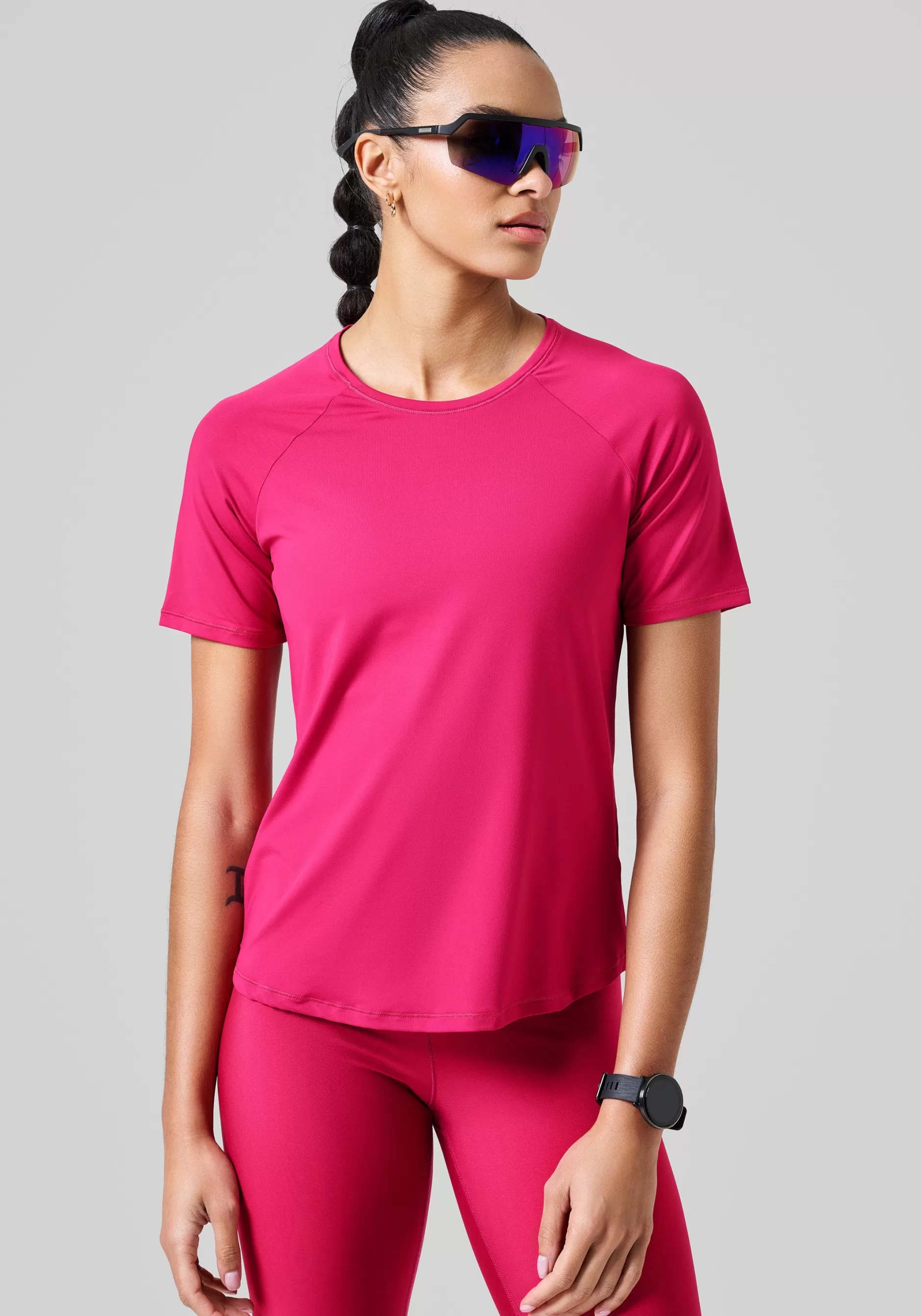 Shop Casall Essential Tee - Punch Pink
