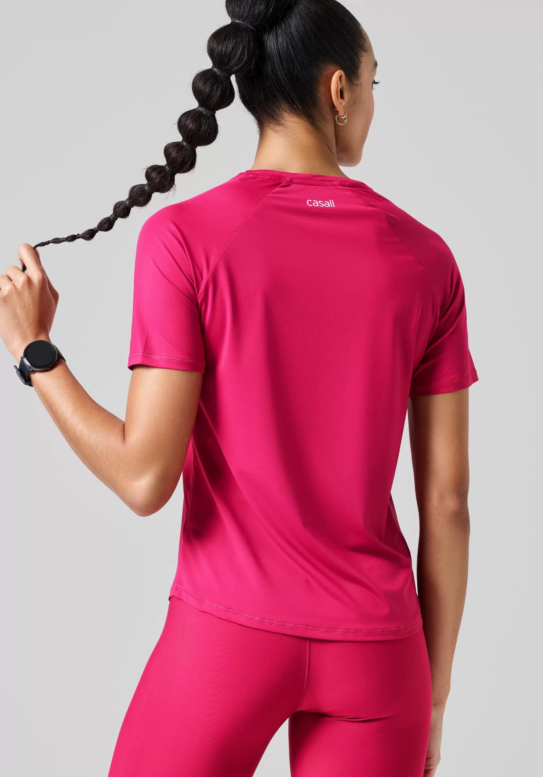 Shop Casall Essential Tee - Punch Pink