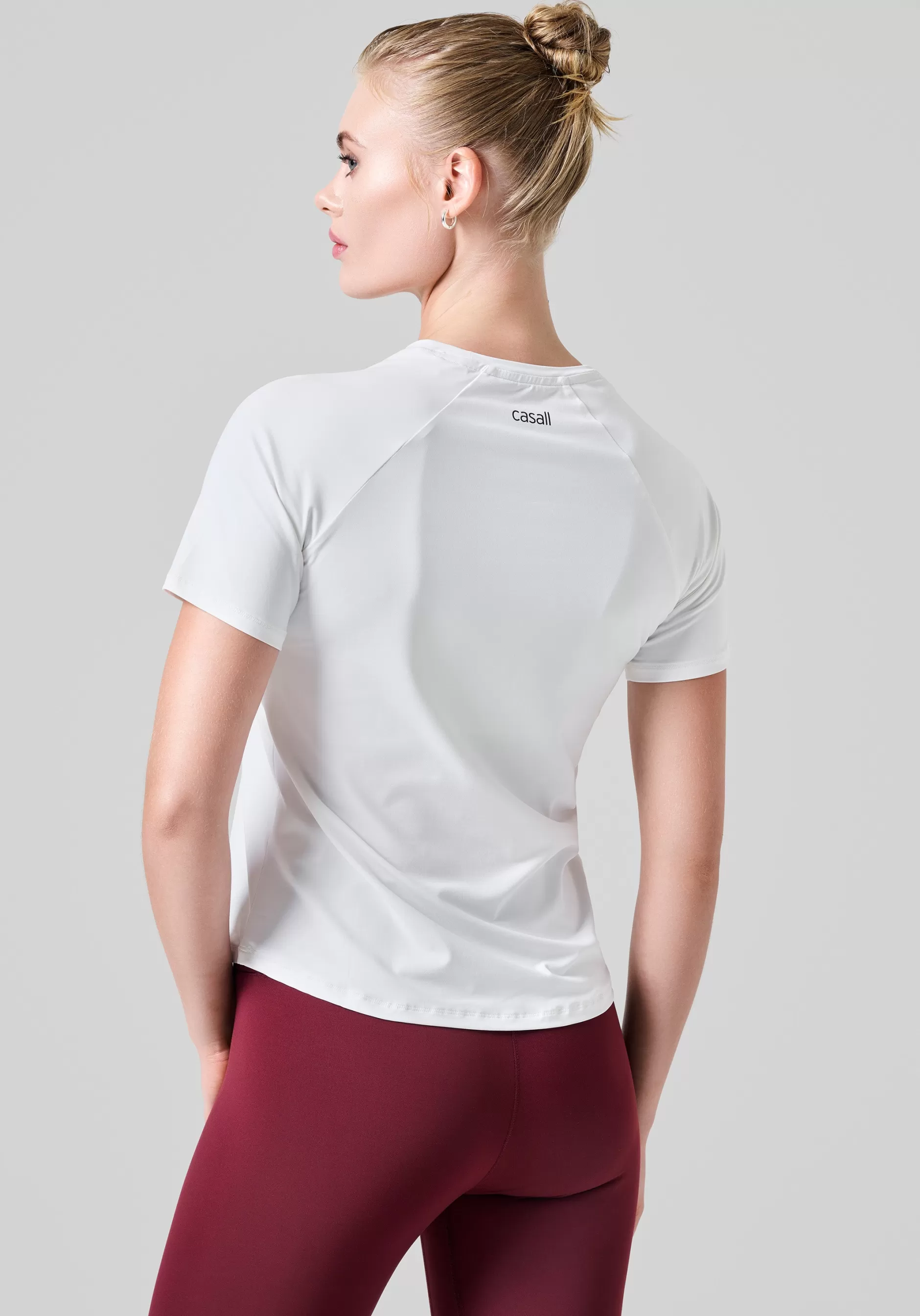 Sale Casall Essential Tee - White
