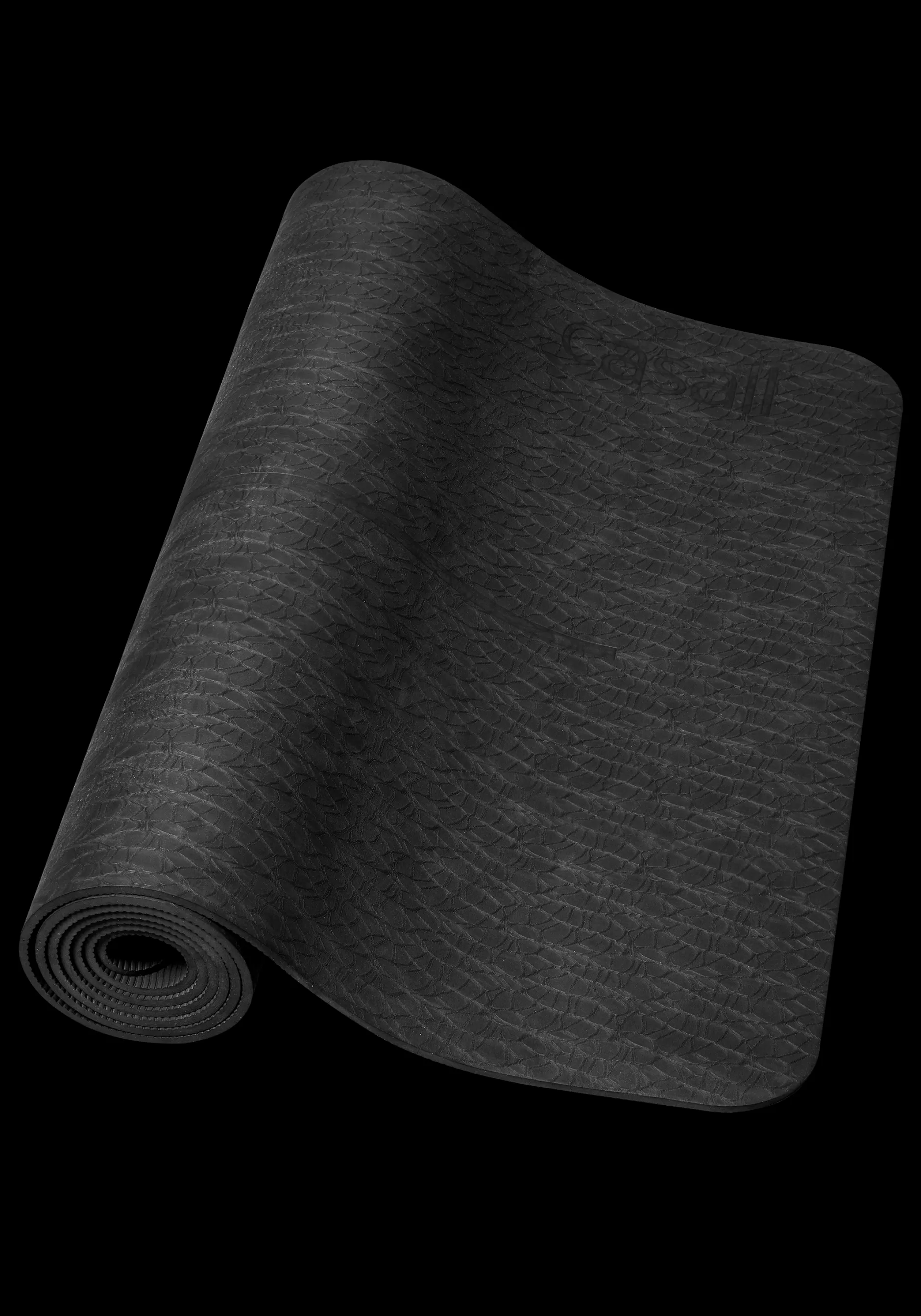 Flash Sale Casall Exercise Mat Cushion 5mm PVC Free - Black