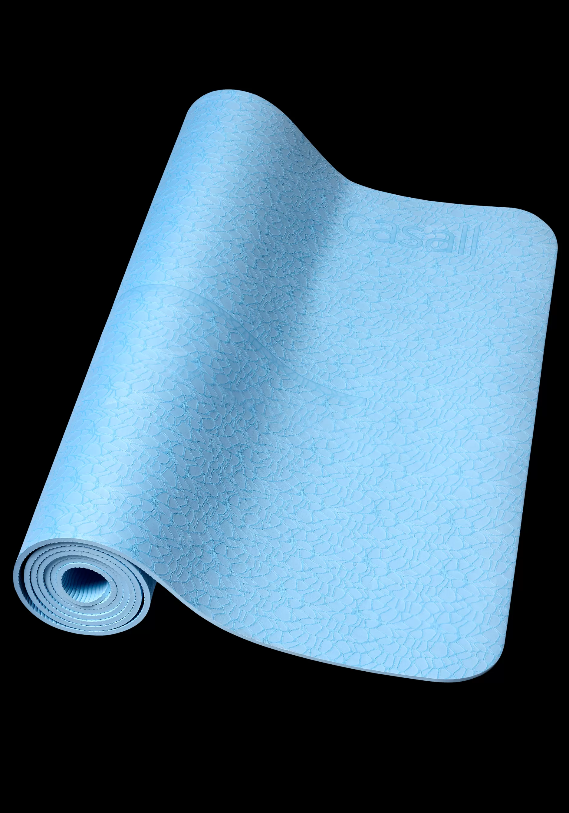 Best Casall Exercise Mat Cushion 5mm PVC Free - Sky Blue