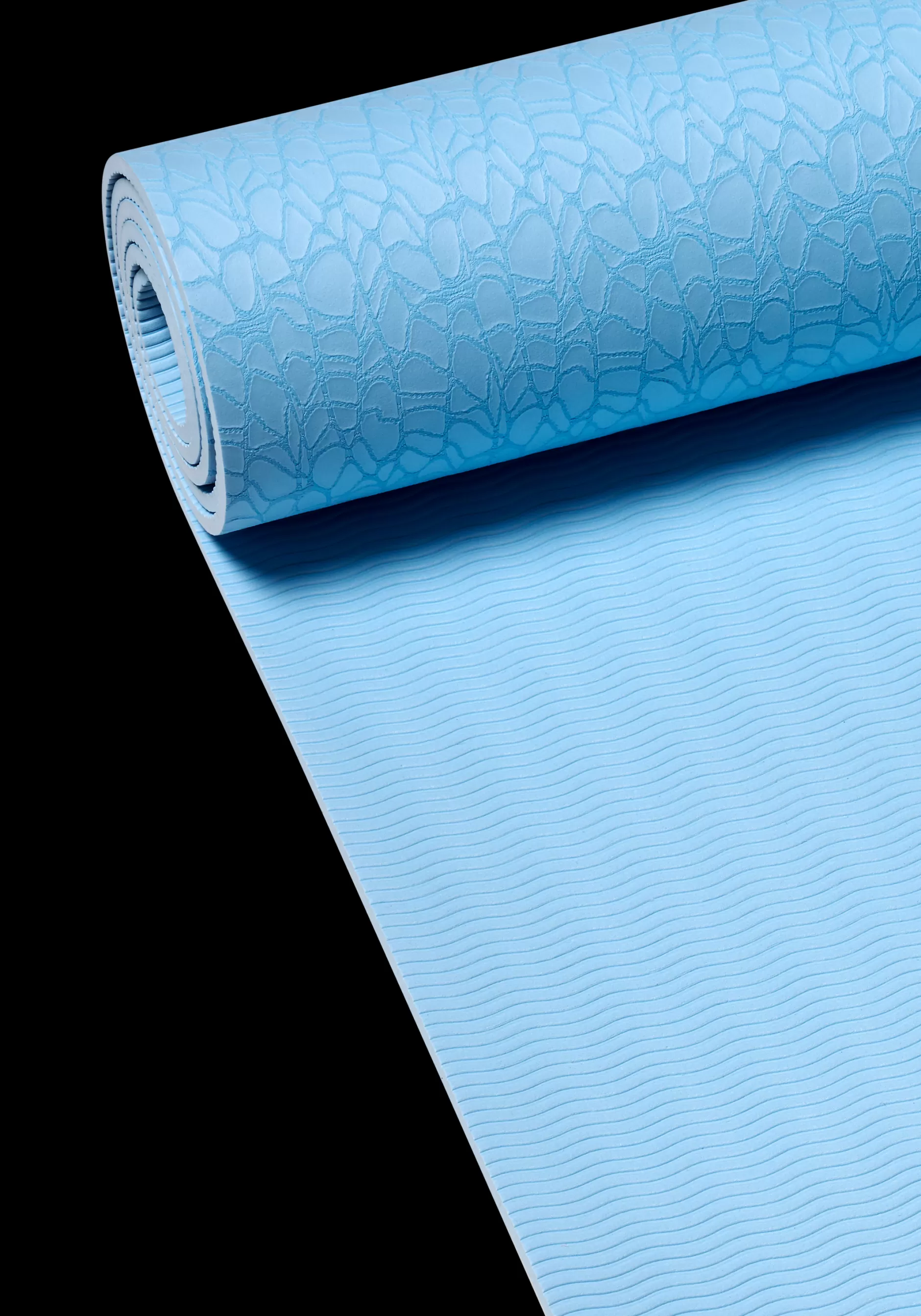 Best Casall Exercise Mat Cushion 5mm PVC Free - Sky Blue