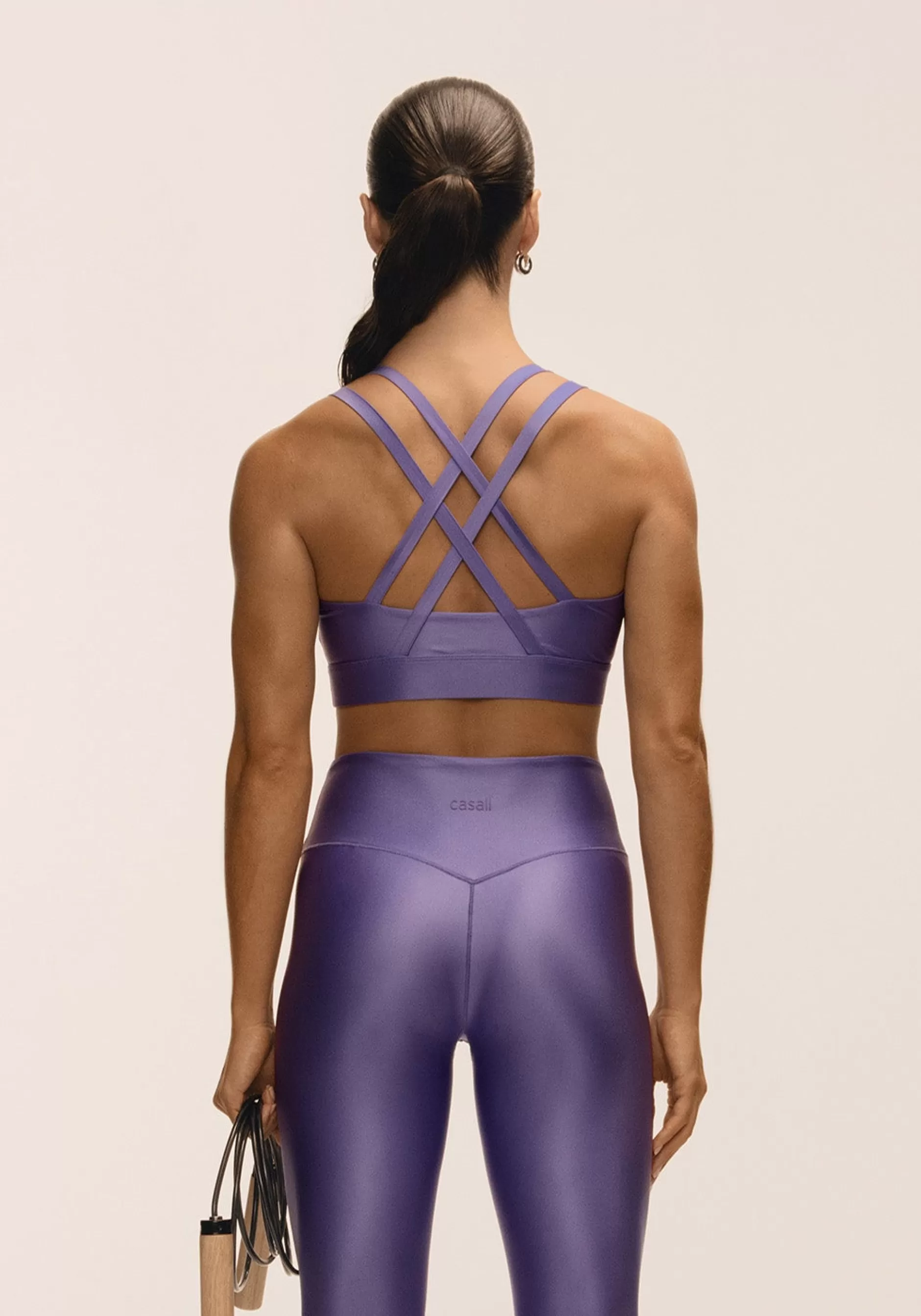 Discount Casall Glitz Sports Bra - Purple Lush