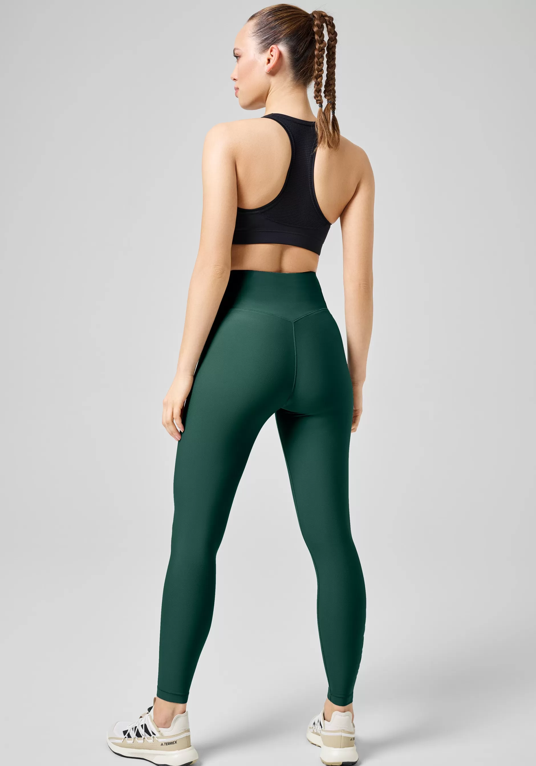 Outlet Casall Graphic High Waist Tights - Dark Pine