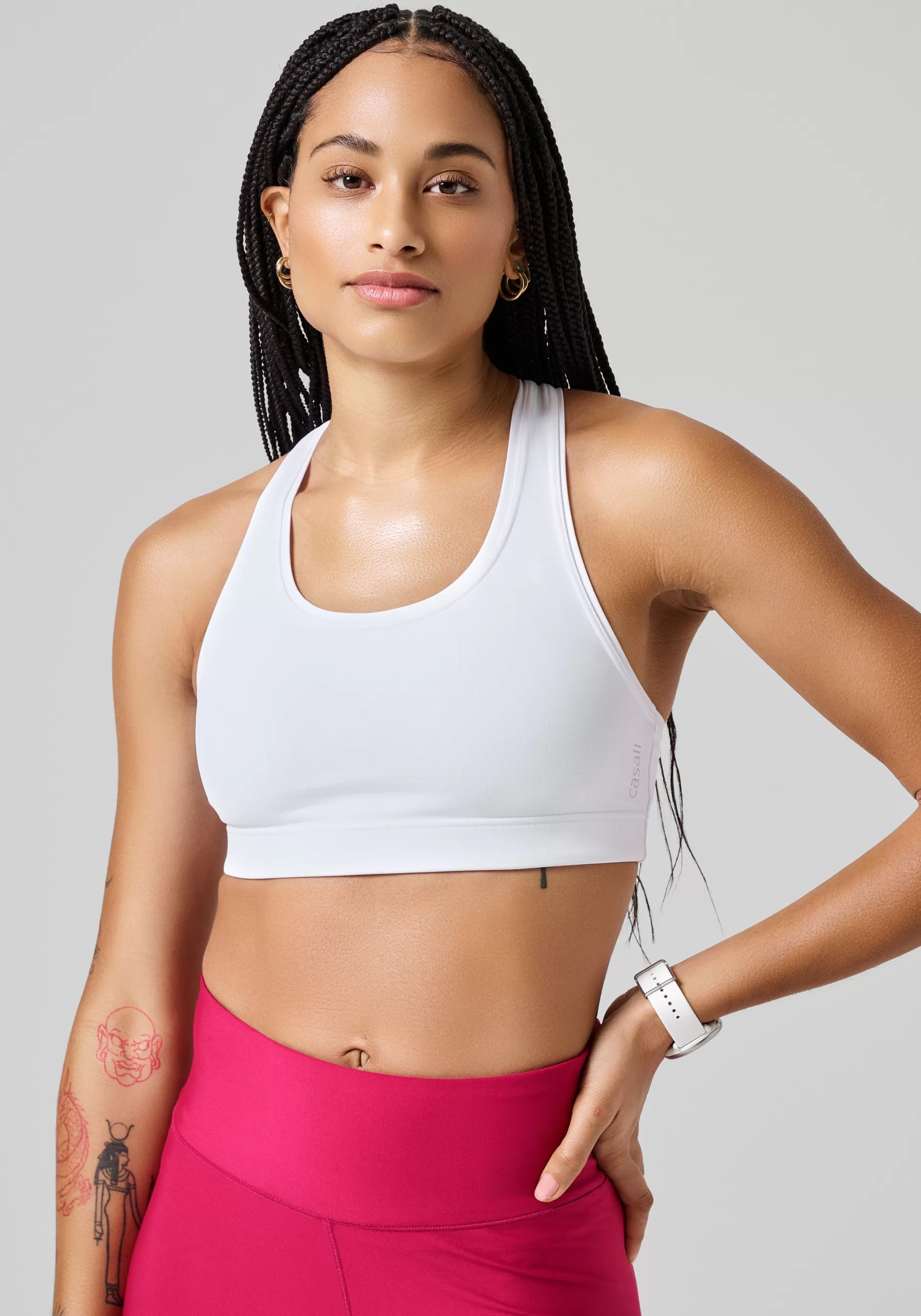 Discount Casall Iconic Sports Bra - White