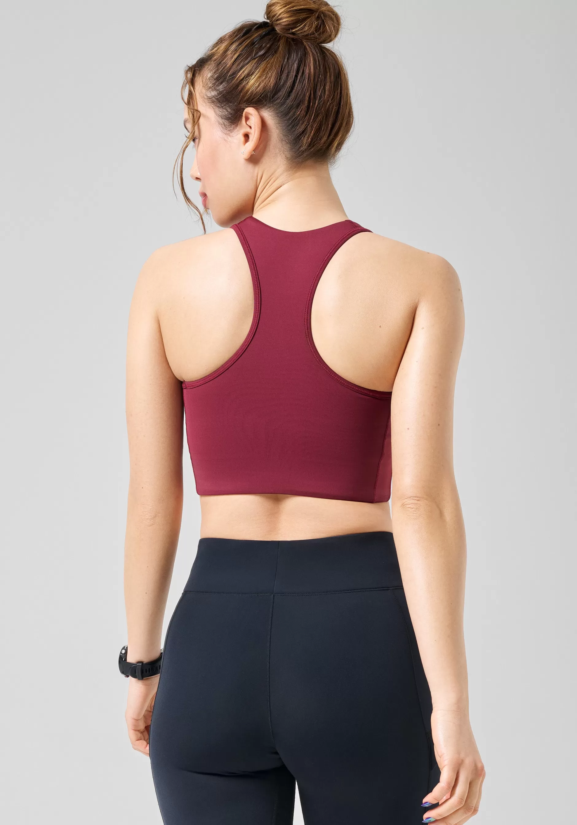 New Casall Iconic Wool Lined Sports Bra - Evening Red