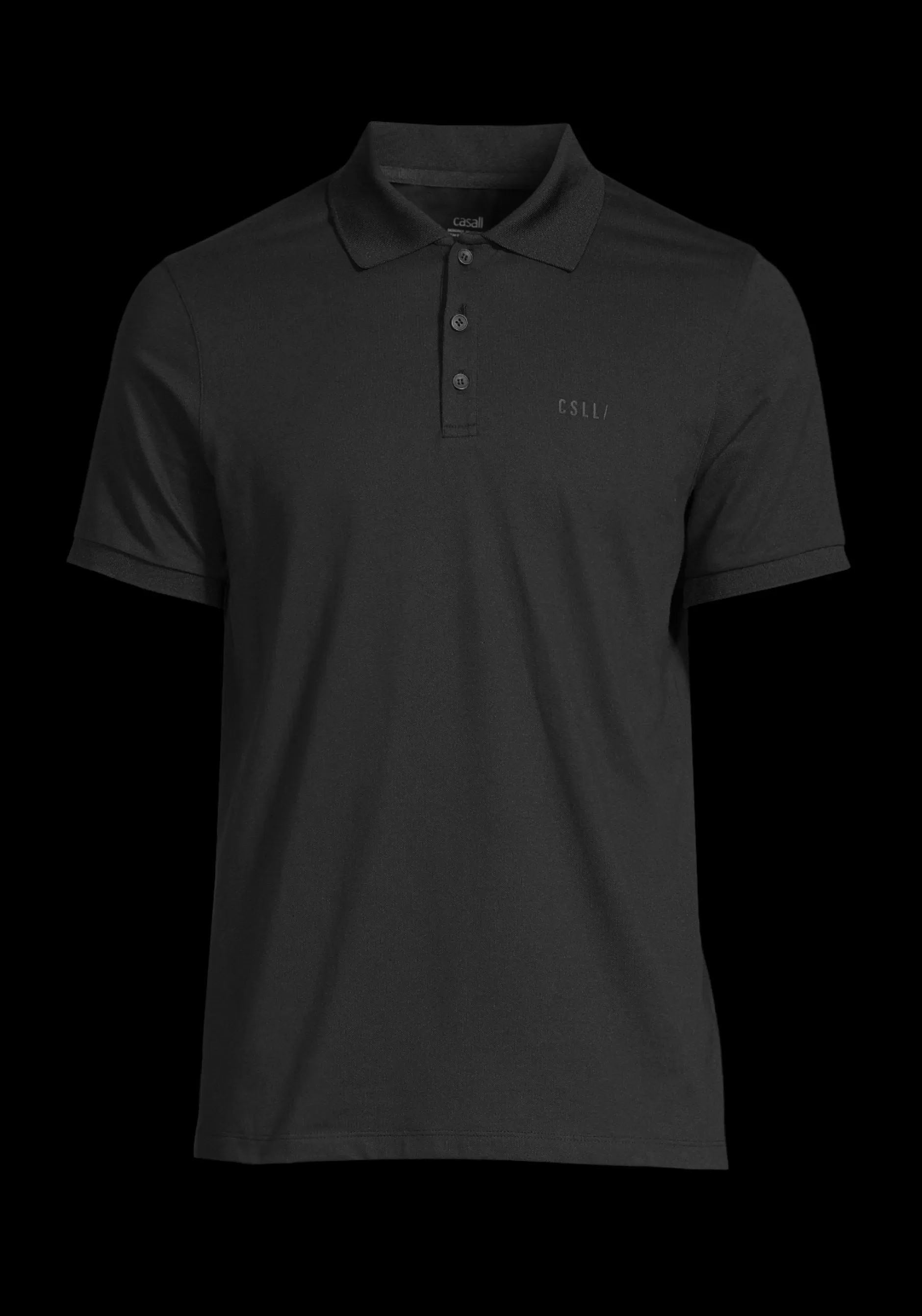 Best Sale Casall M Polo Piké - Black
