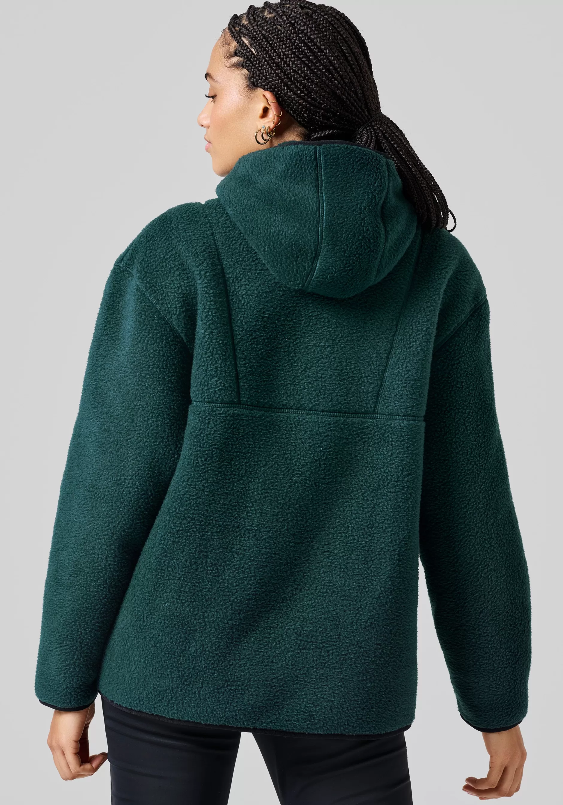 Outlet Casall Pile Jacket - Dark Pine