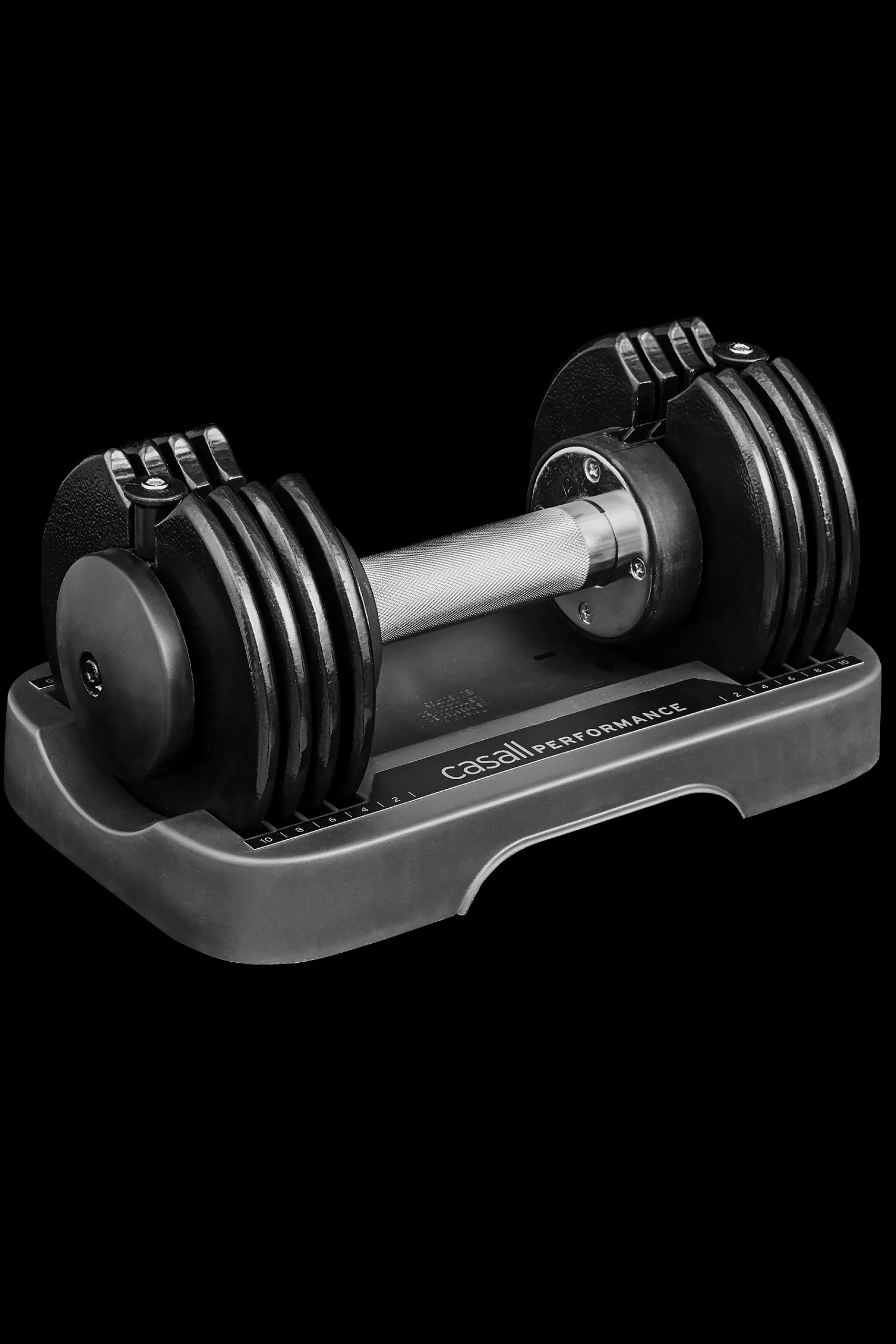 Clearance Casall PRF Adjustable Dumbbell Set 2-10kg - Black