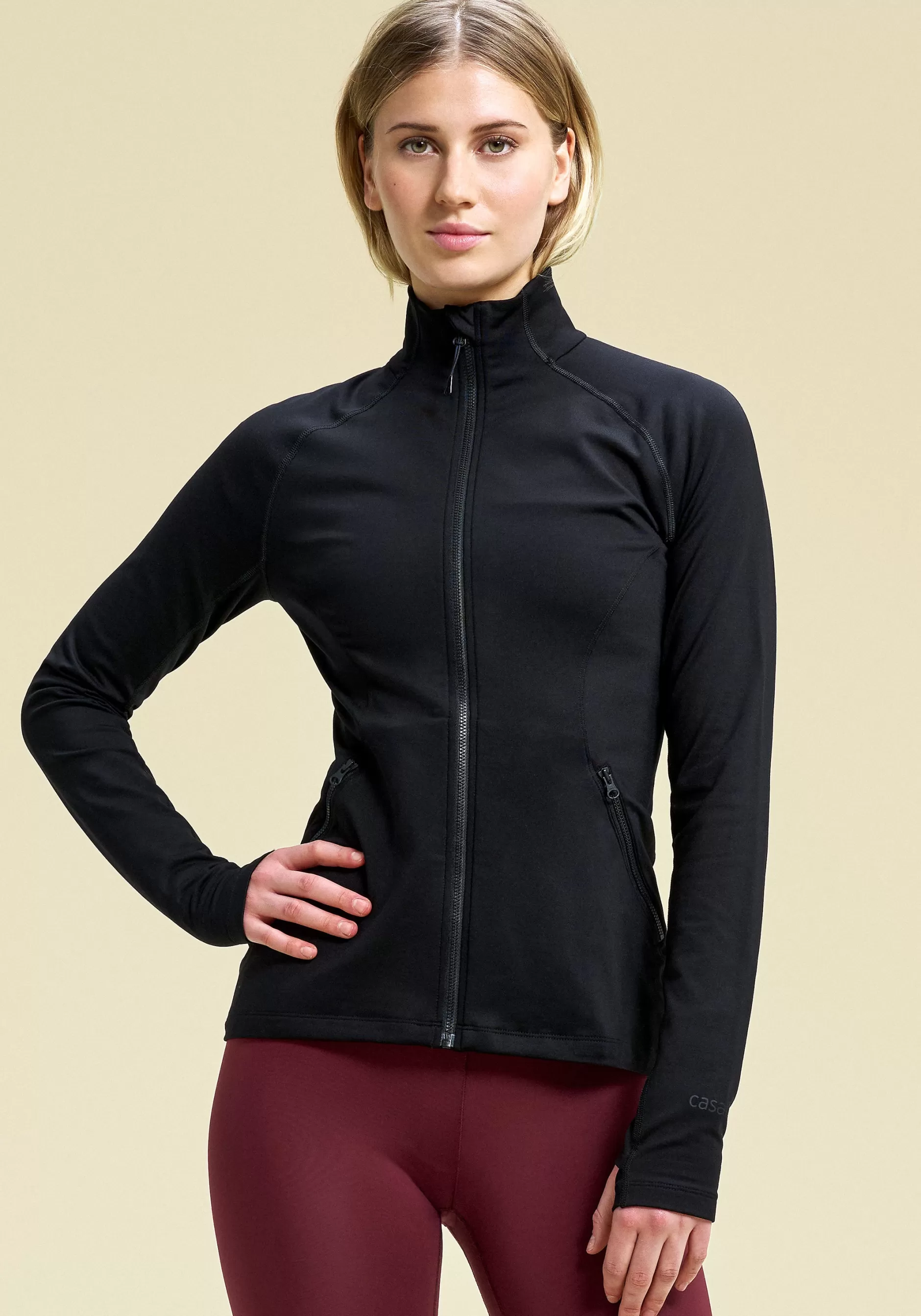 Hot Casall Refine Training Jacket - Black