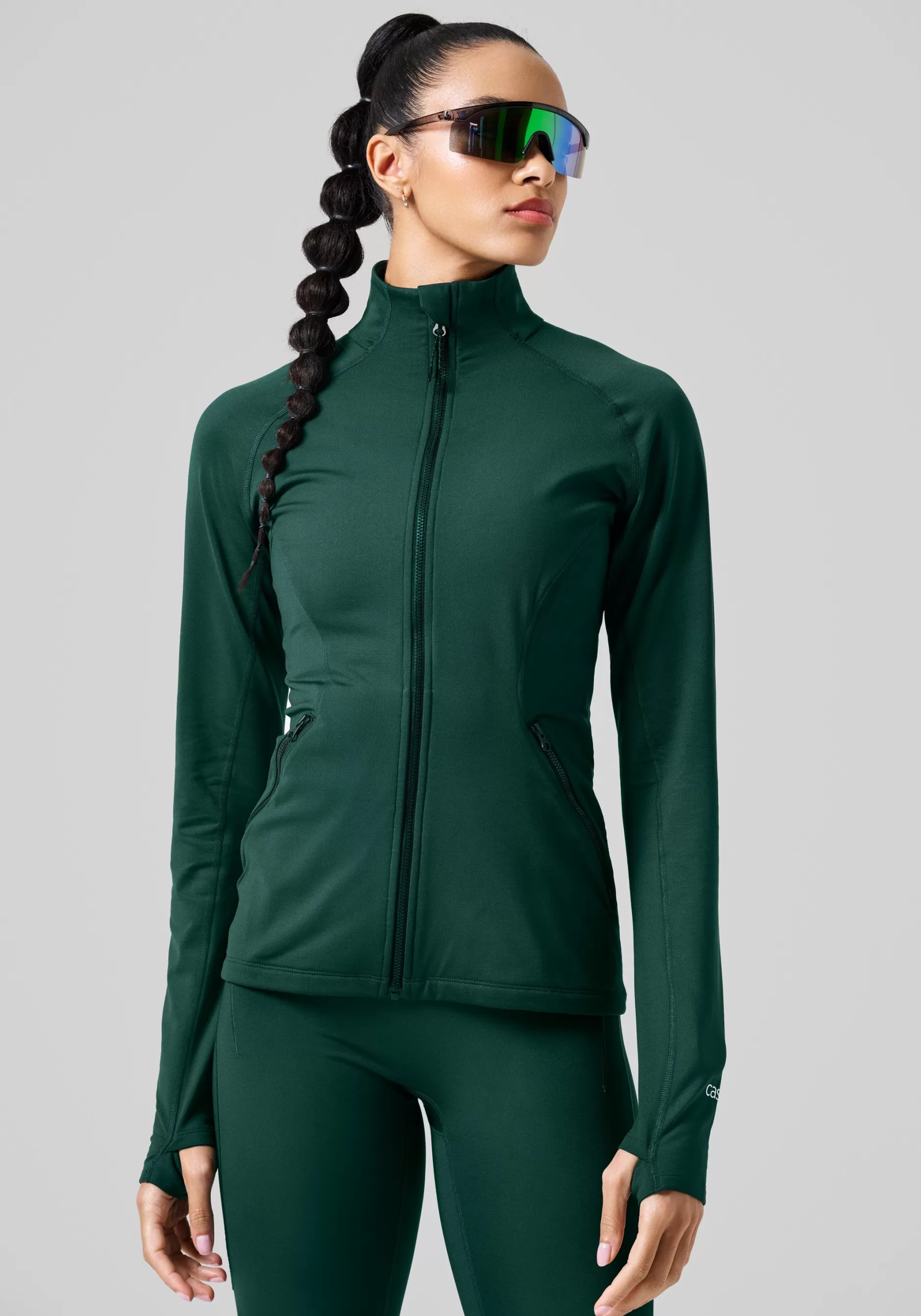 Best Casall Refine Training Jacket - Dark Pine