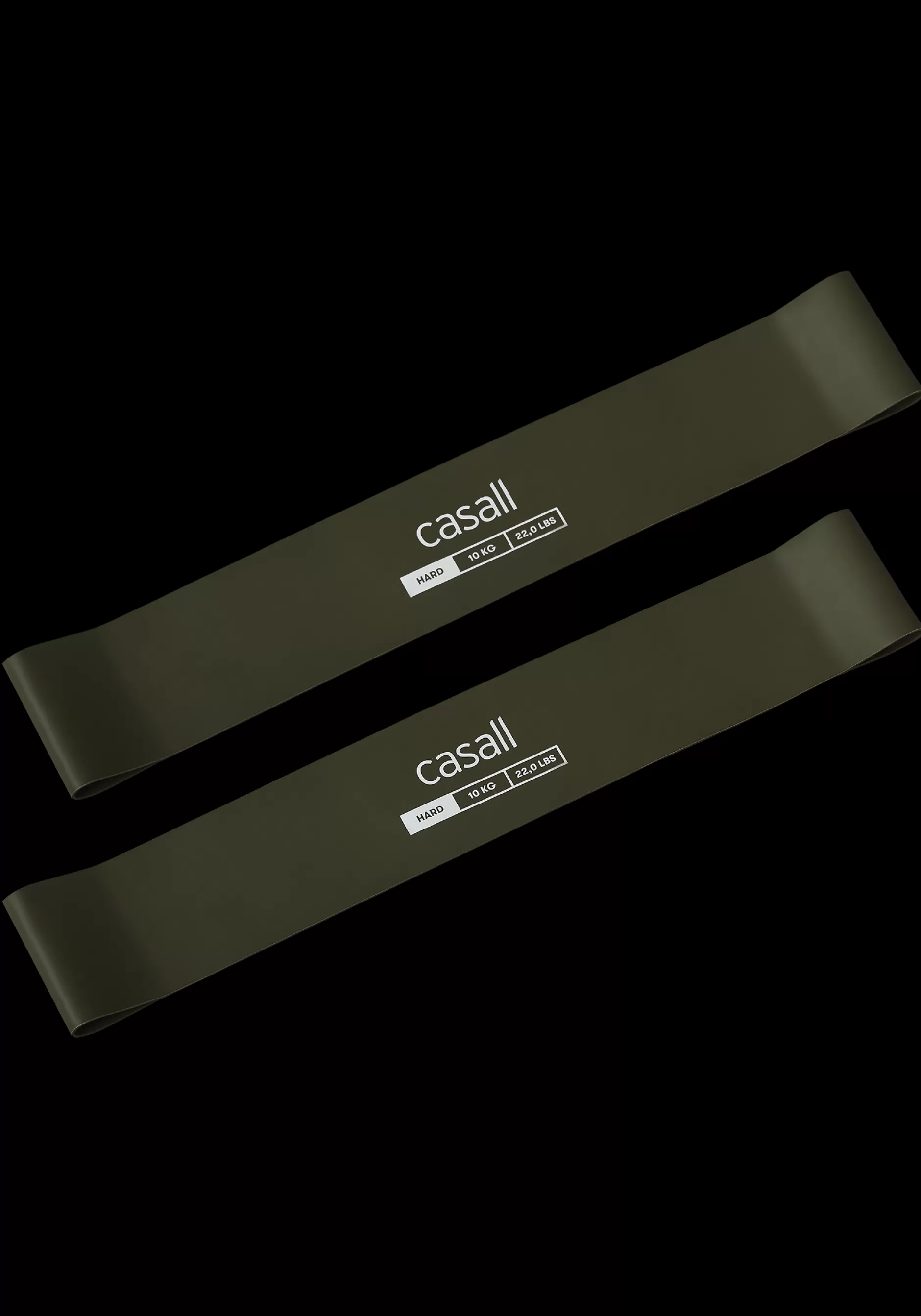 New Casall Rubber Band Hard 2pcs - Hard Green