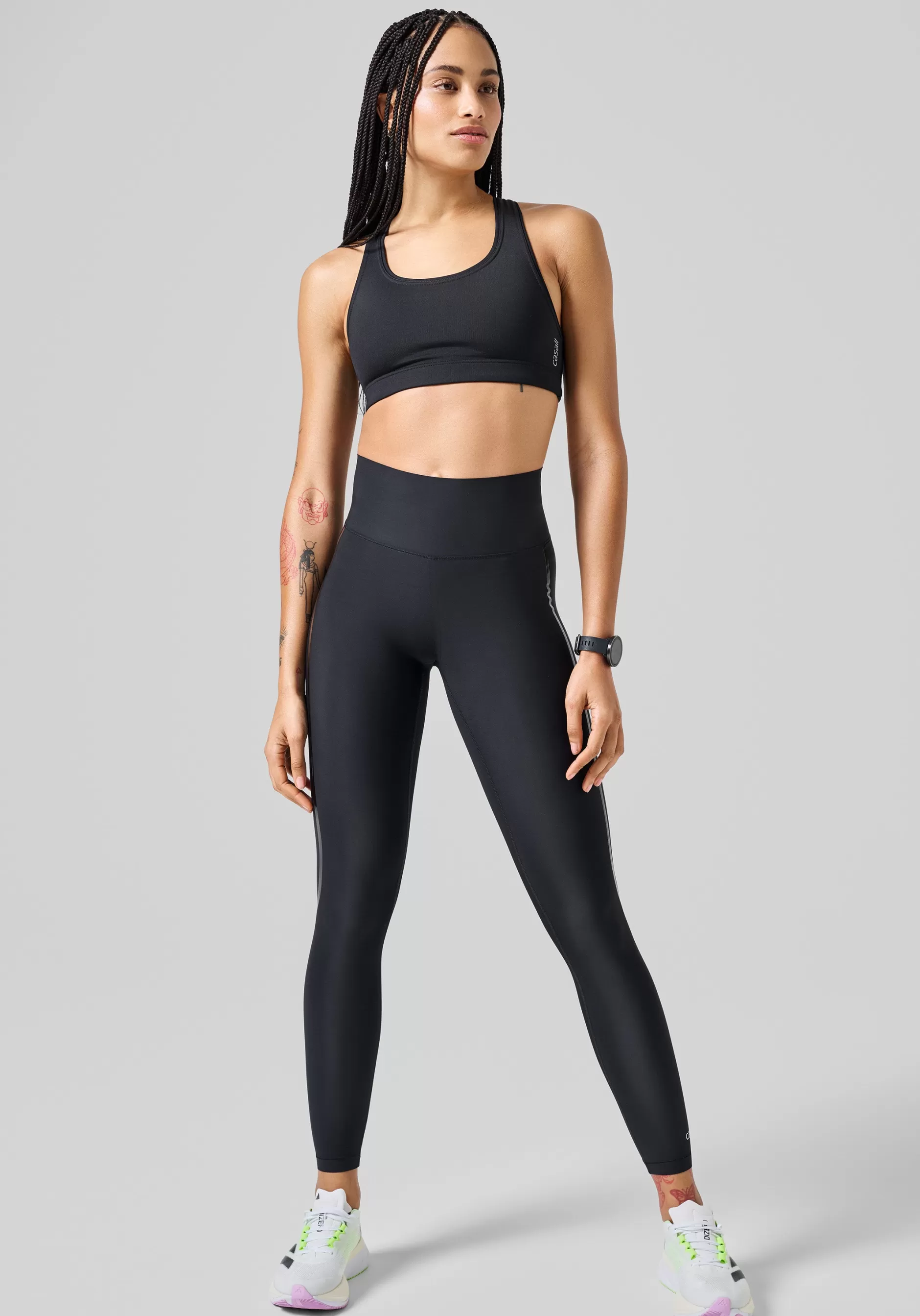 Outlet Casall Sculpture 2.0 High Waist Tights - Liquid black