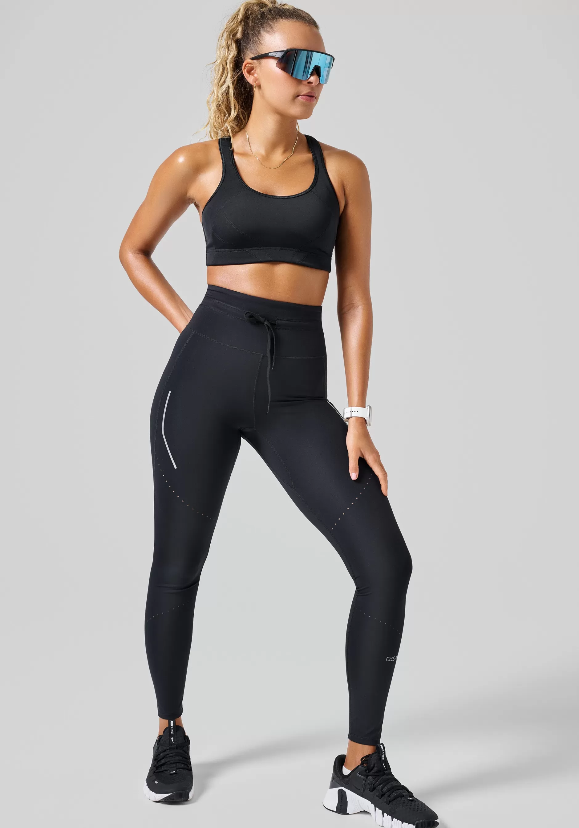 Discount Casall Shapify High Waist Running Tights - Black