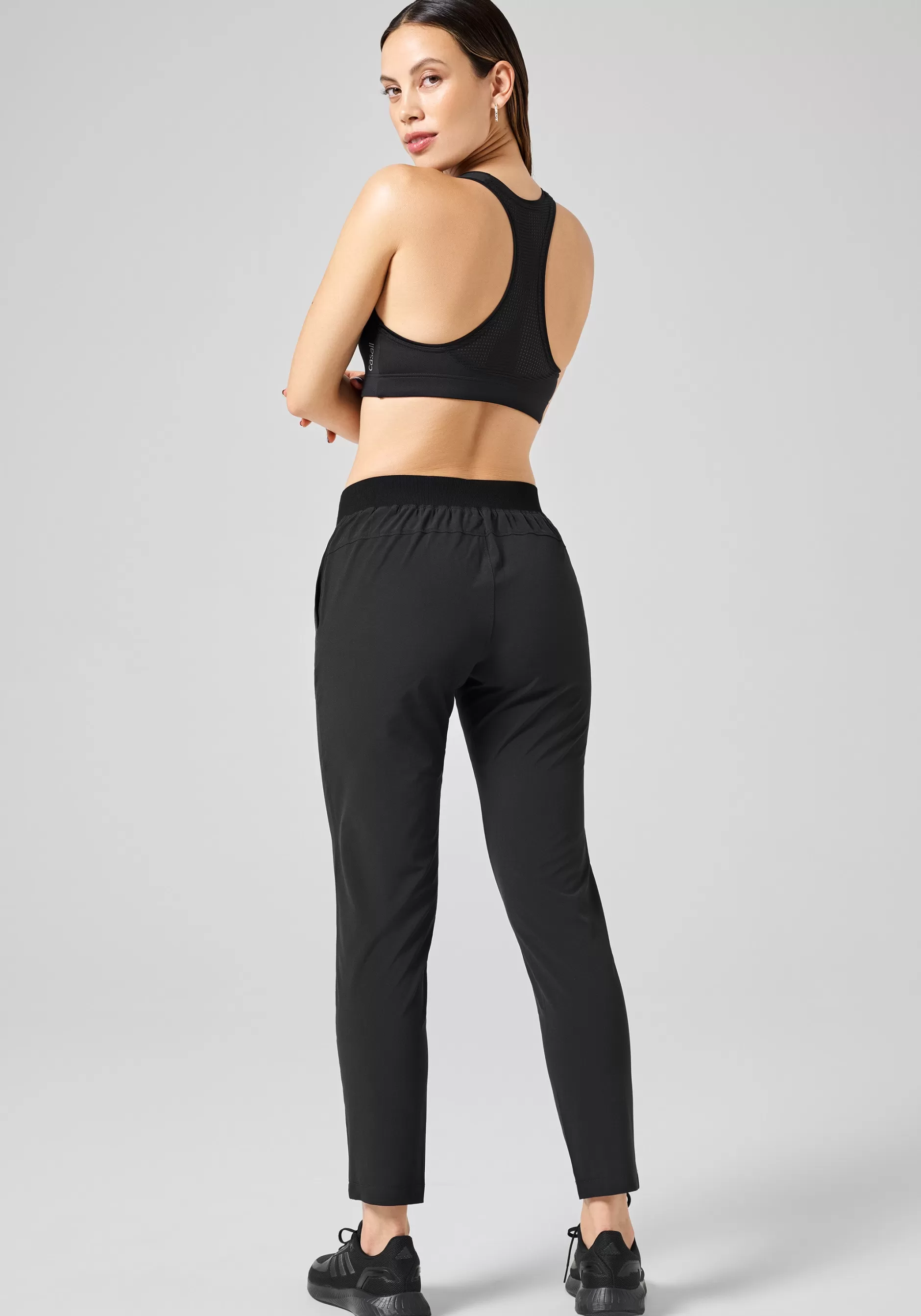 Cheap Casall Slim Woven Pants - Black