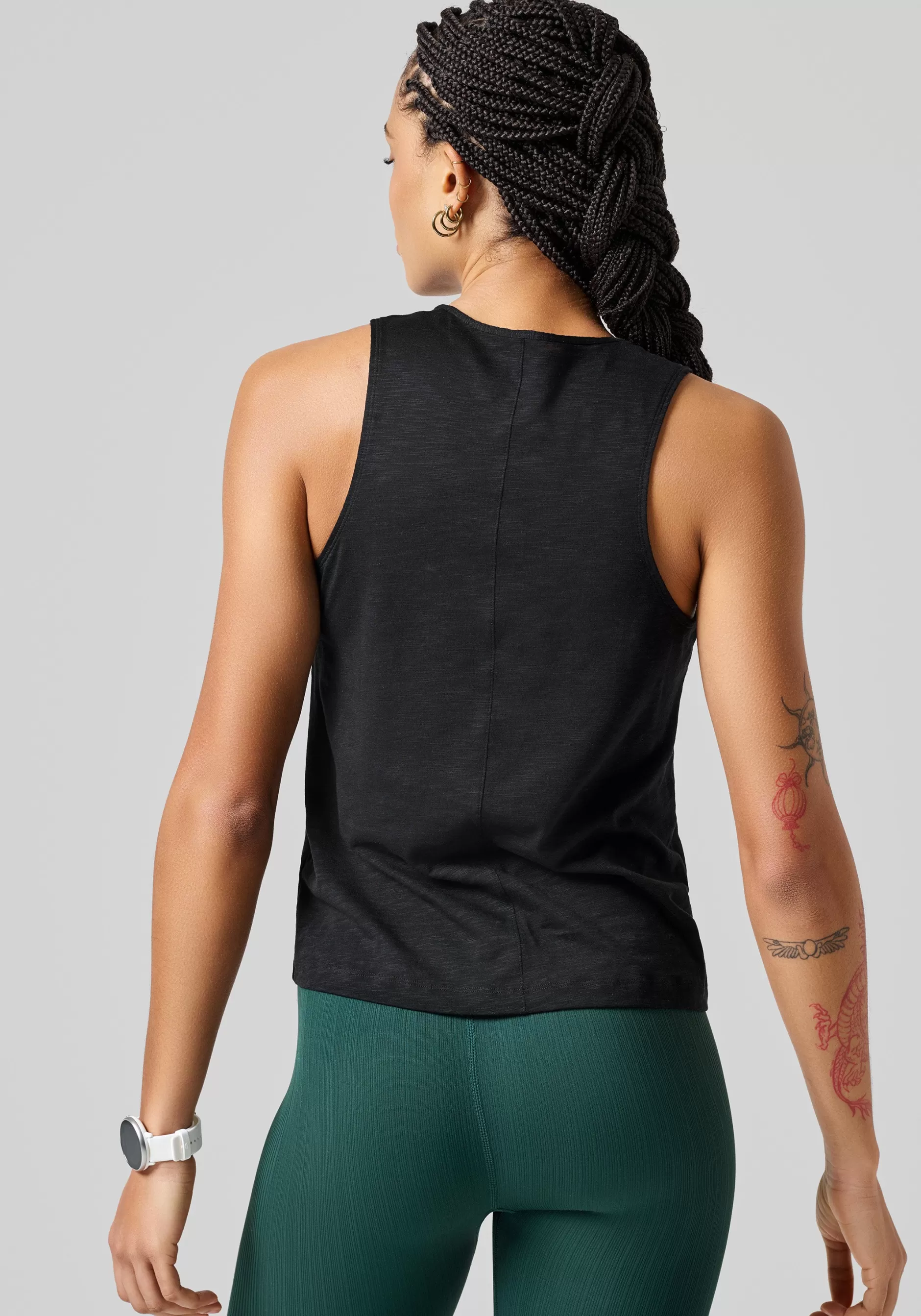 Sale Casall Soft Texture Tank - Black
