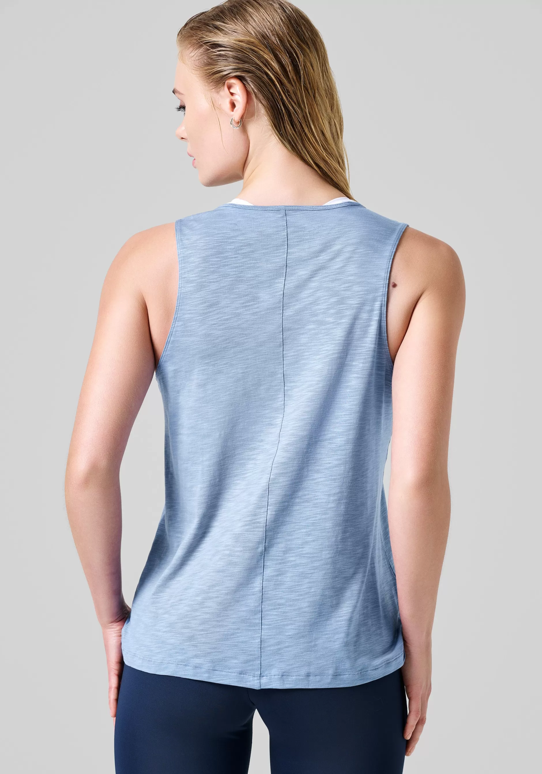 Shop Casall Soft Texture Tank - Sense Blue
