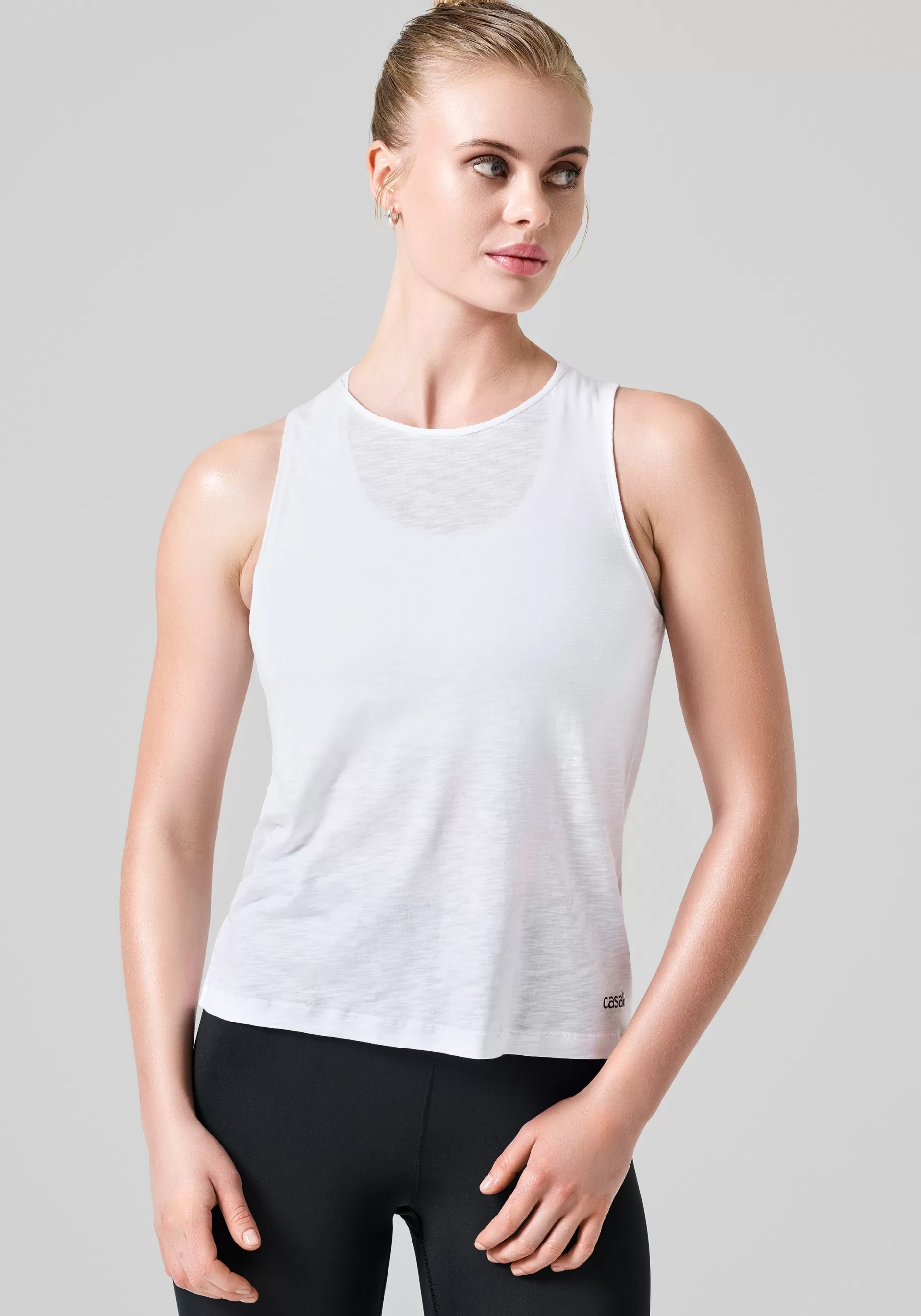 Clearance Casall Soft Texture Tank - White