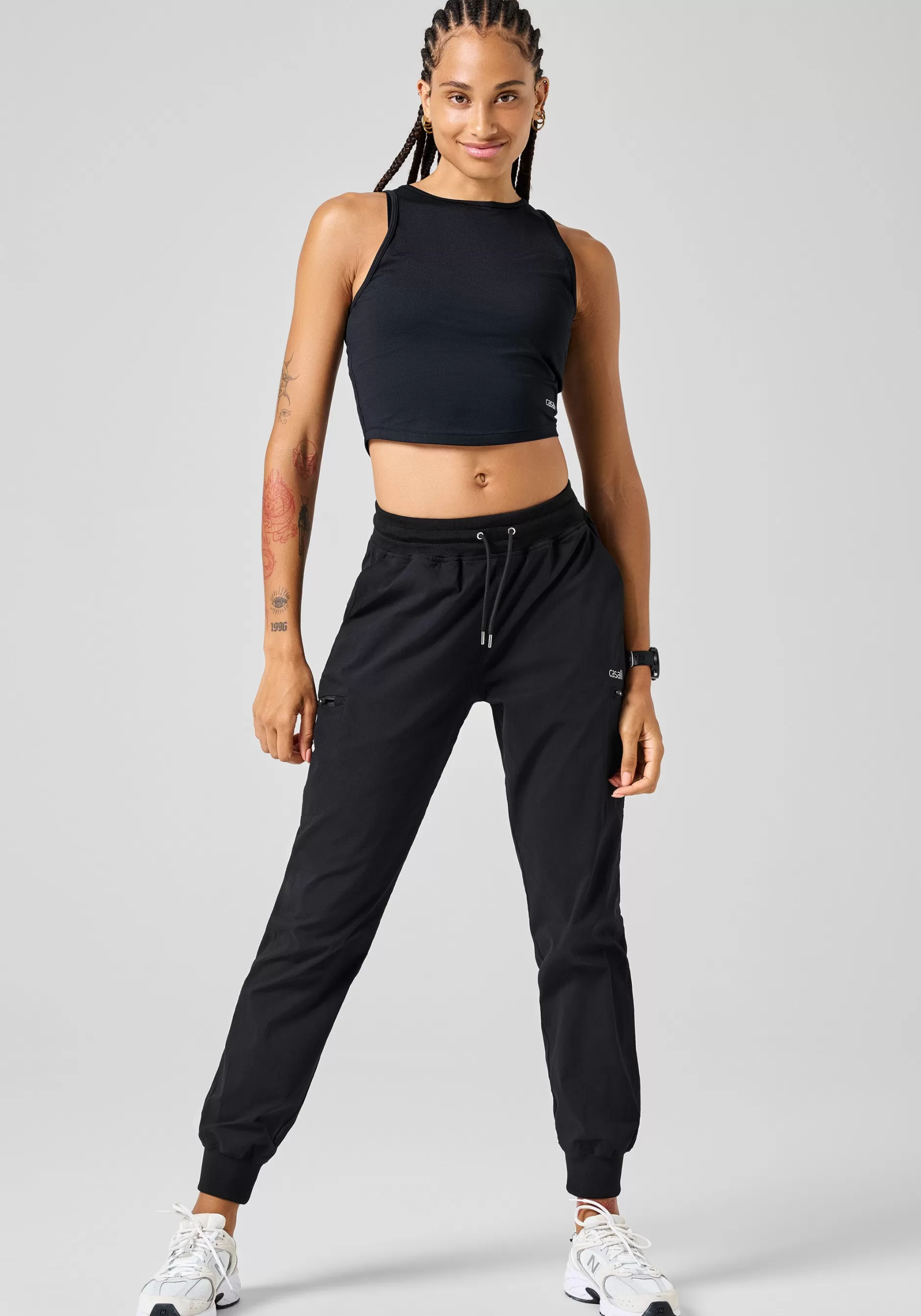 Best Sale Casall Step Woven Pants - Black