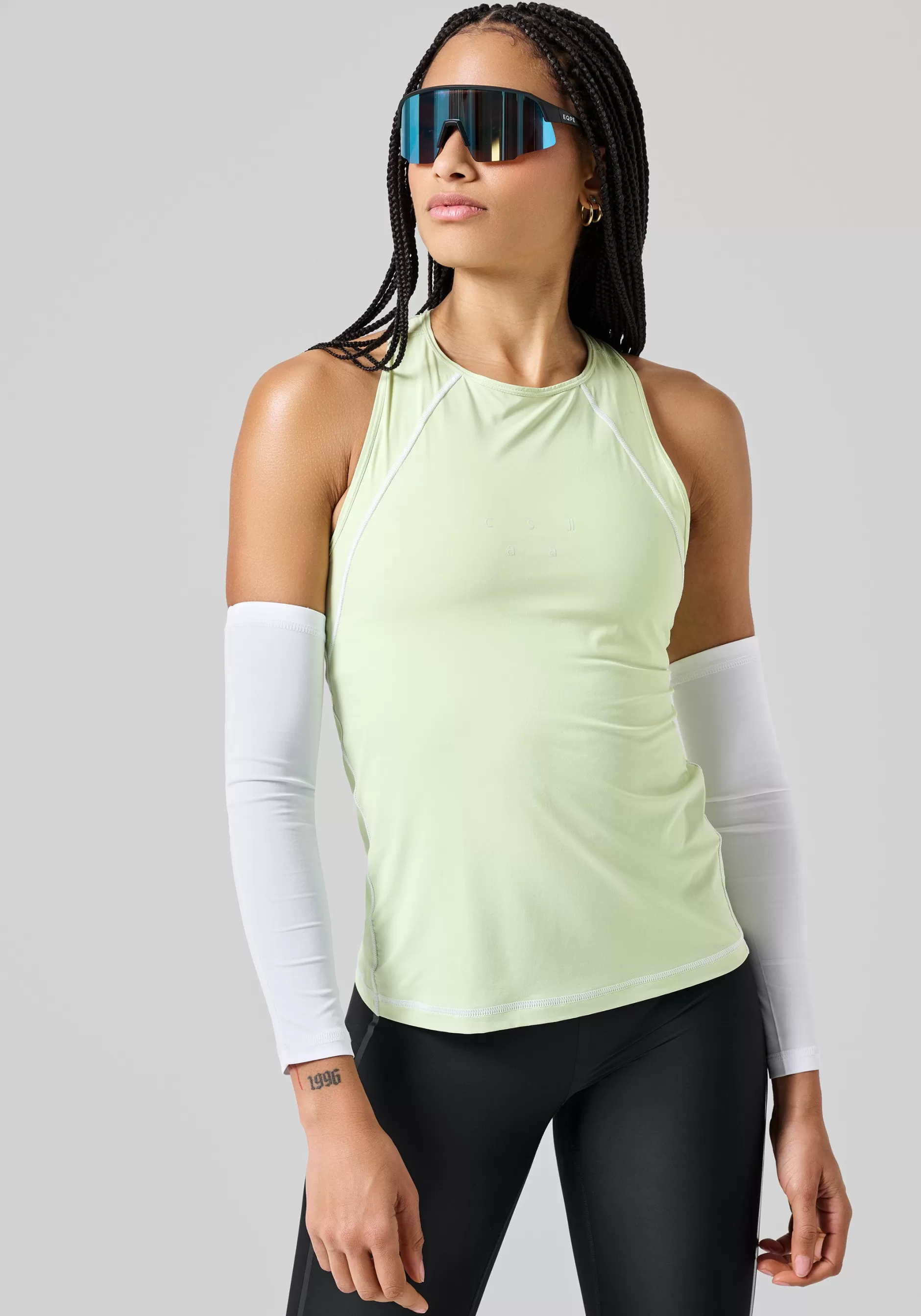 Cheap Casall Technical Pursuit Slim Tank - Cool Matcha