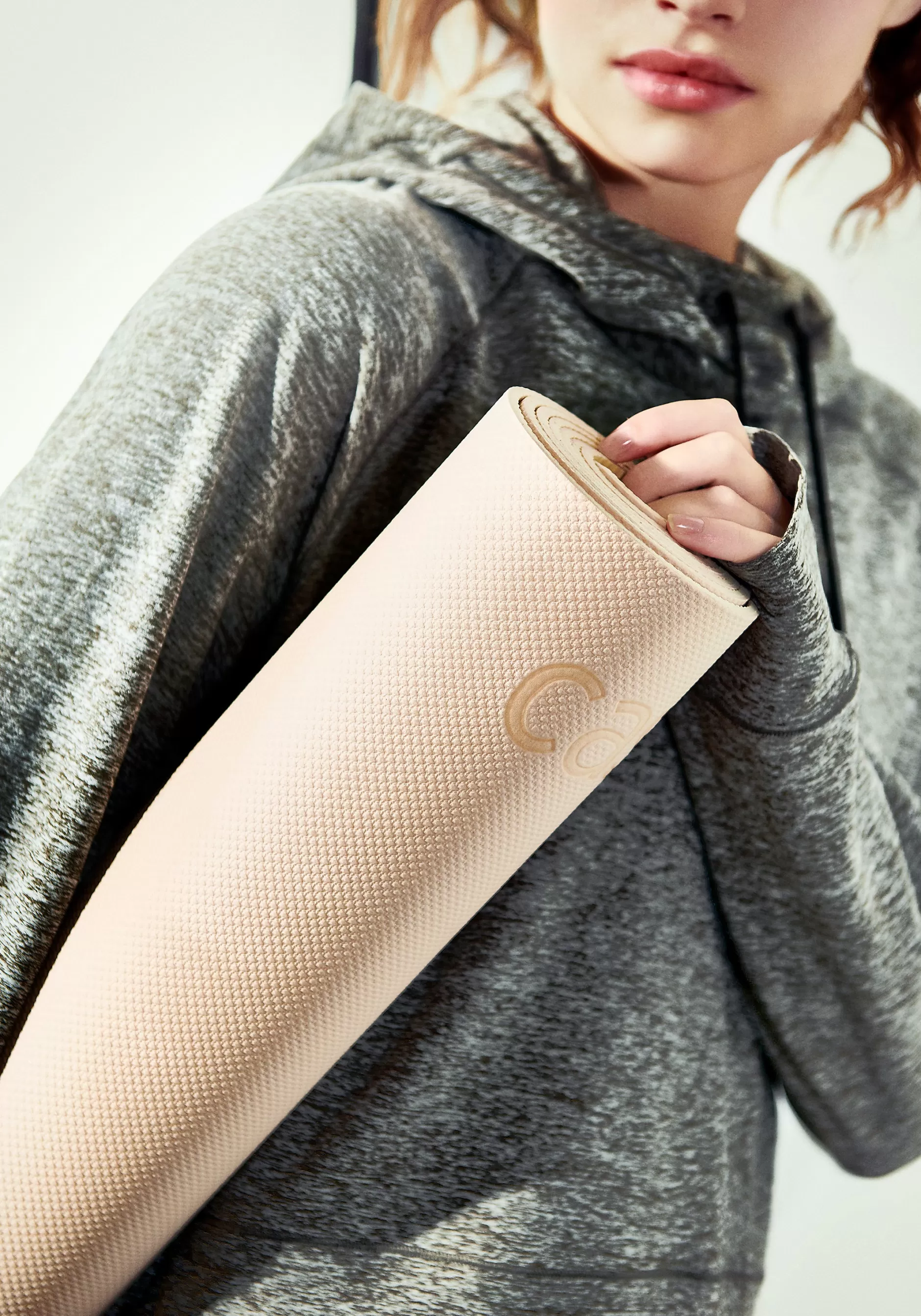 Hot Casall Yoga Mat Bamboo 4mm - Natural
