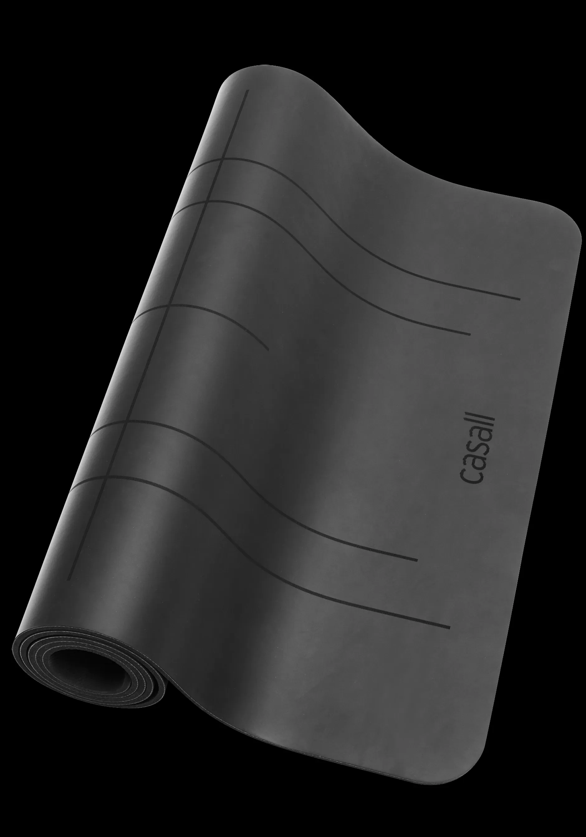 Fashion Casall Yoga Mat Grip&Cushion III 5mm - Black POS