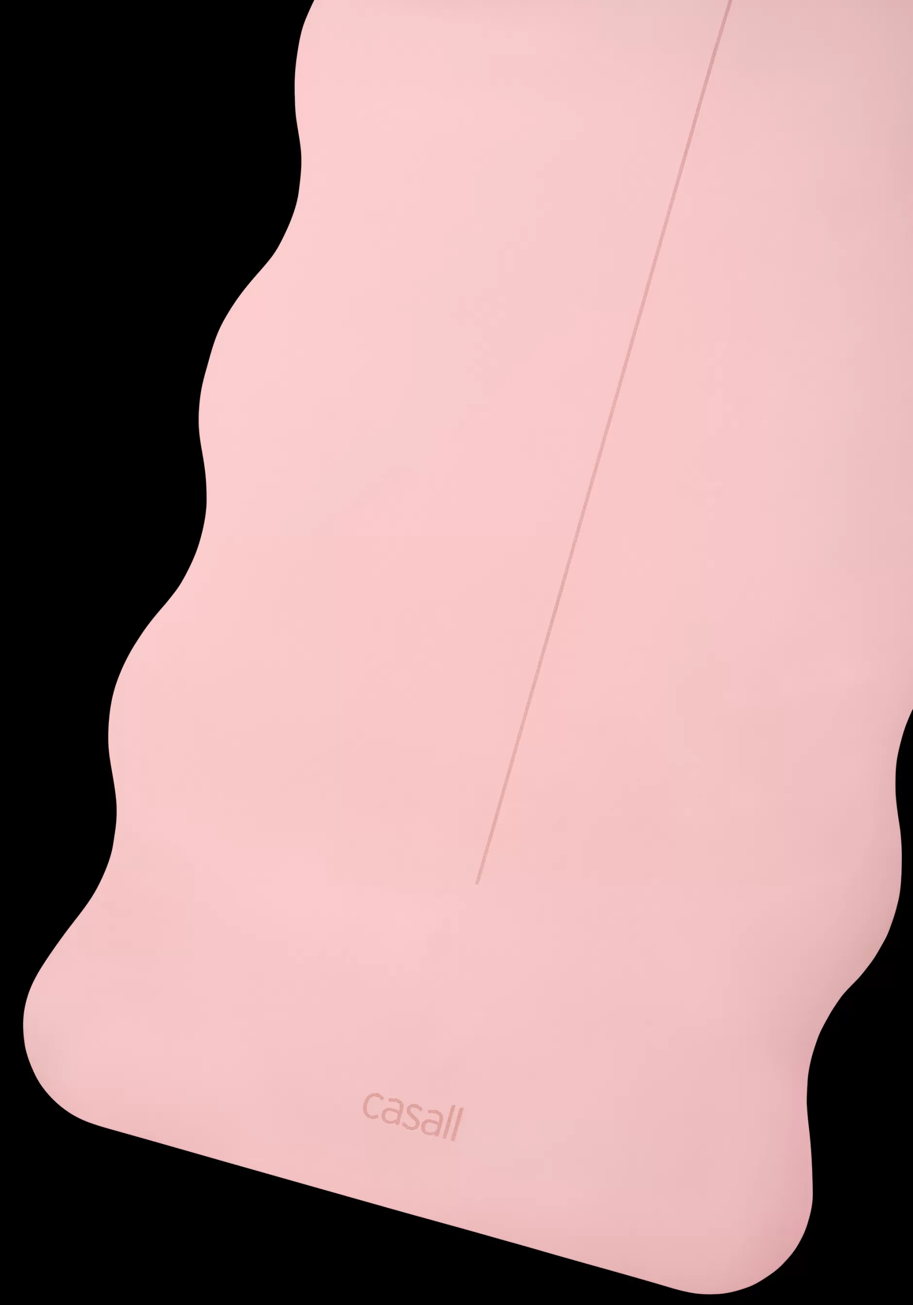 Best Casall Yoga Mat Grip&Cushion III Scallop 5mm - Light pink