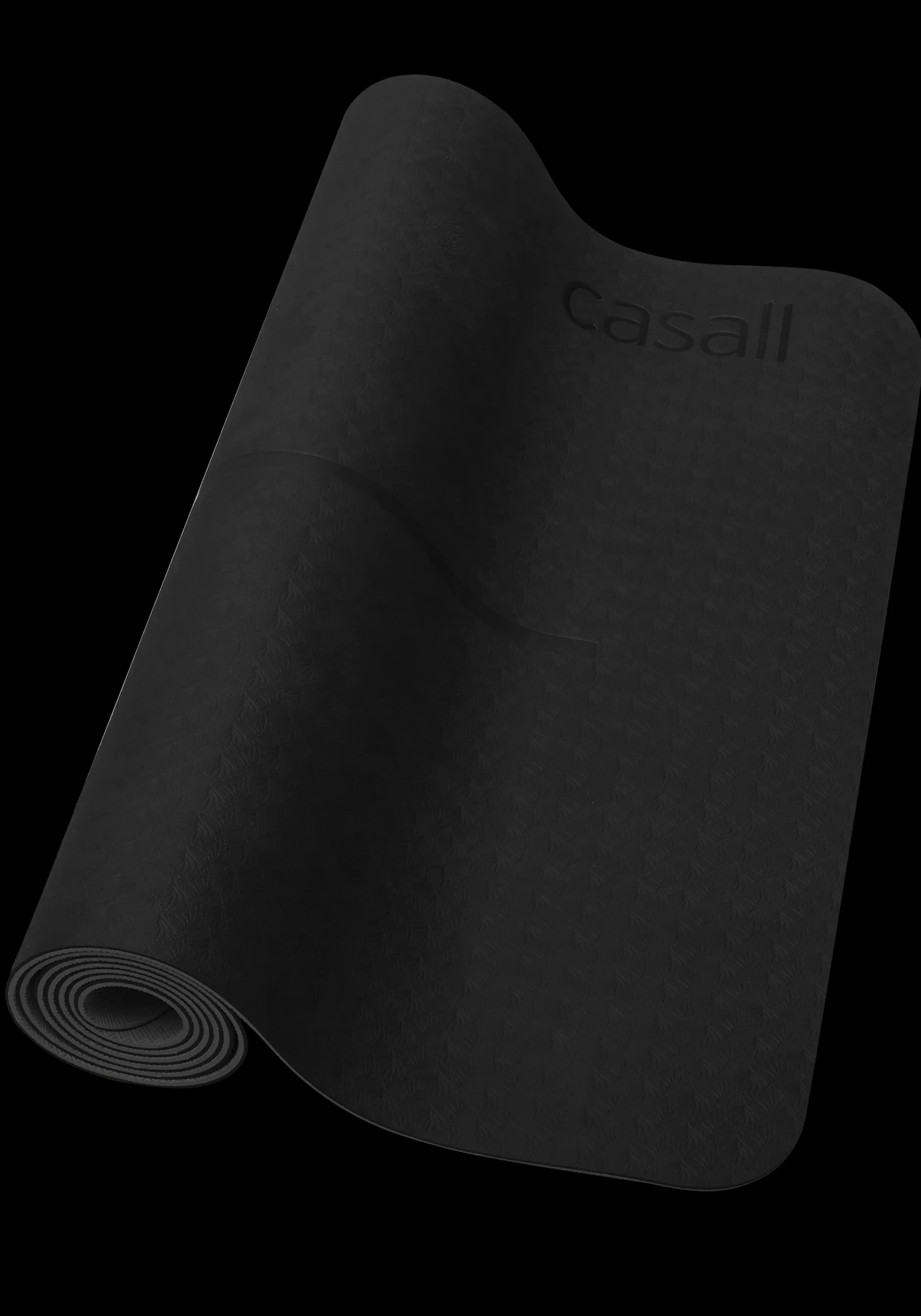 Discount Casall Yoga Mat Position 4mm - Black/grey