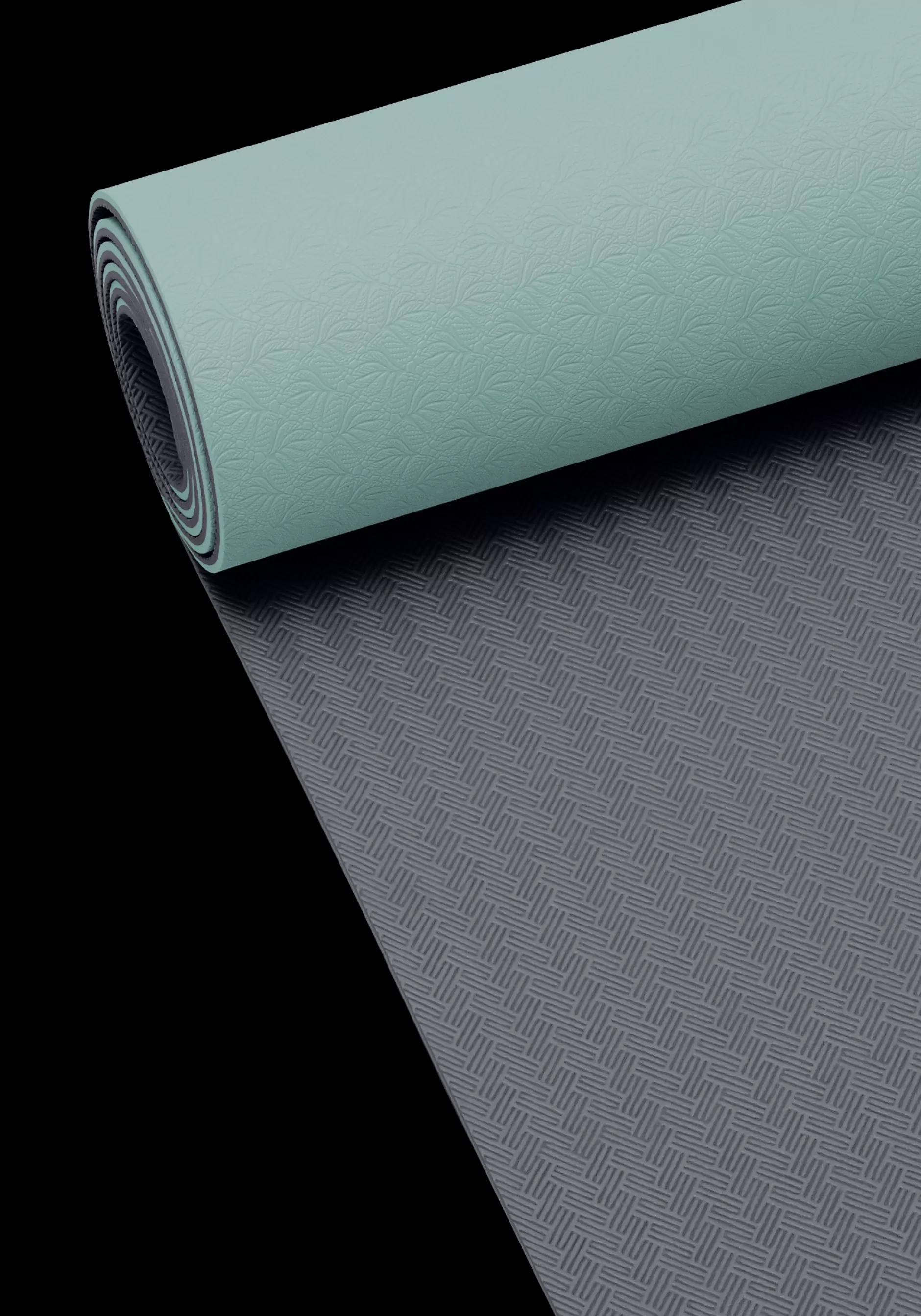 Best Casall Yoga Mat Position 4mm - Mellow Mint/Dark Slate